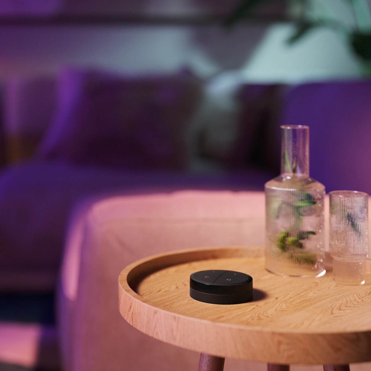 Kontroler Włącznik Ściemniacz Pilot Czarny Regulator Zigbee Bluetooth Tap Dial Switch Philips HUE - pierwsza cecha produktu