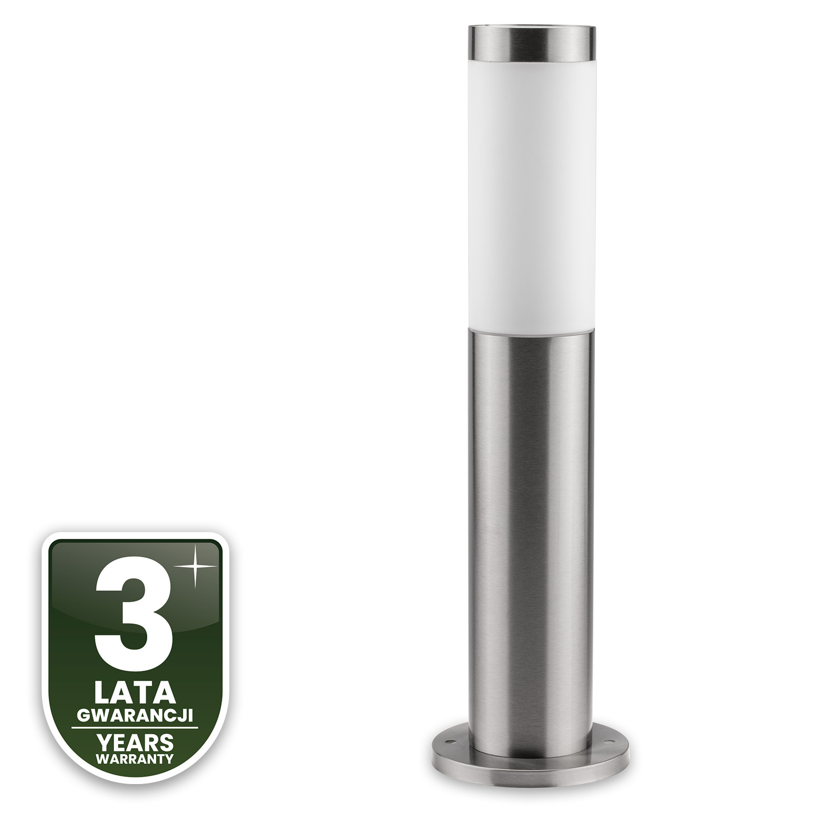 Lampa Ogrodowa Zewnętrzna E27 INOX SŁUPEK 45cm Lilium LUMILED - czwarta cecha produktu