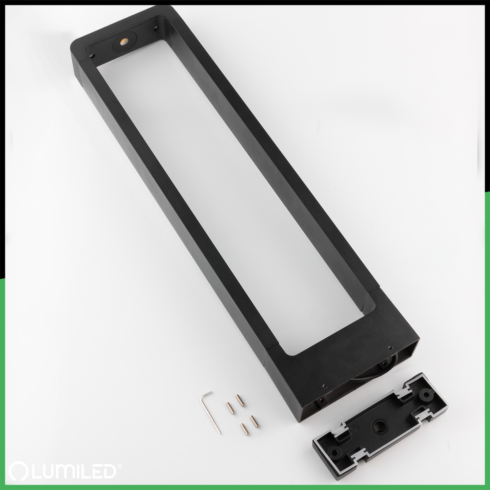 Lampa Ogrodowa Słupek Zewnętrzny Stojący LED 10W ERICA 60cm LUMILED - skład produktu