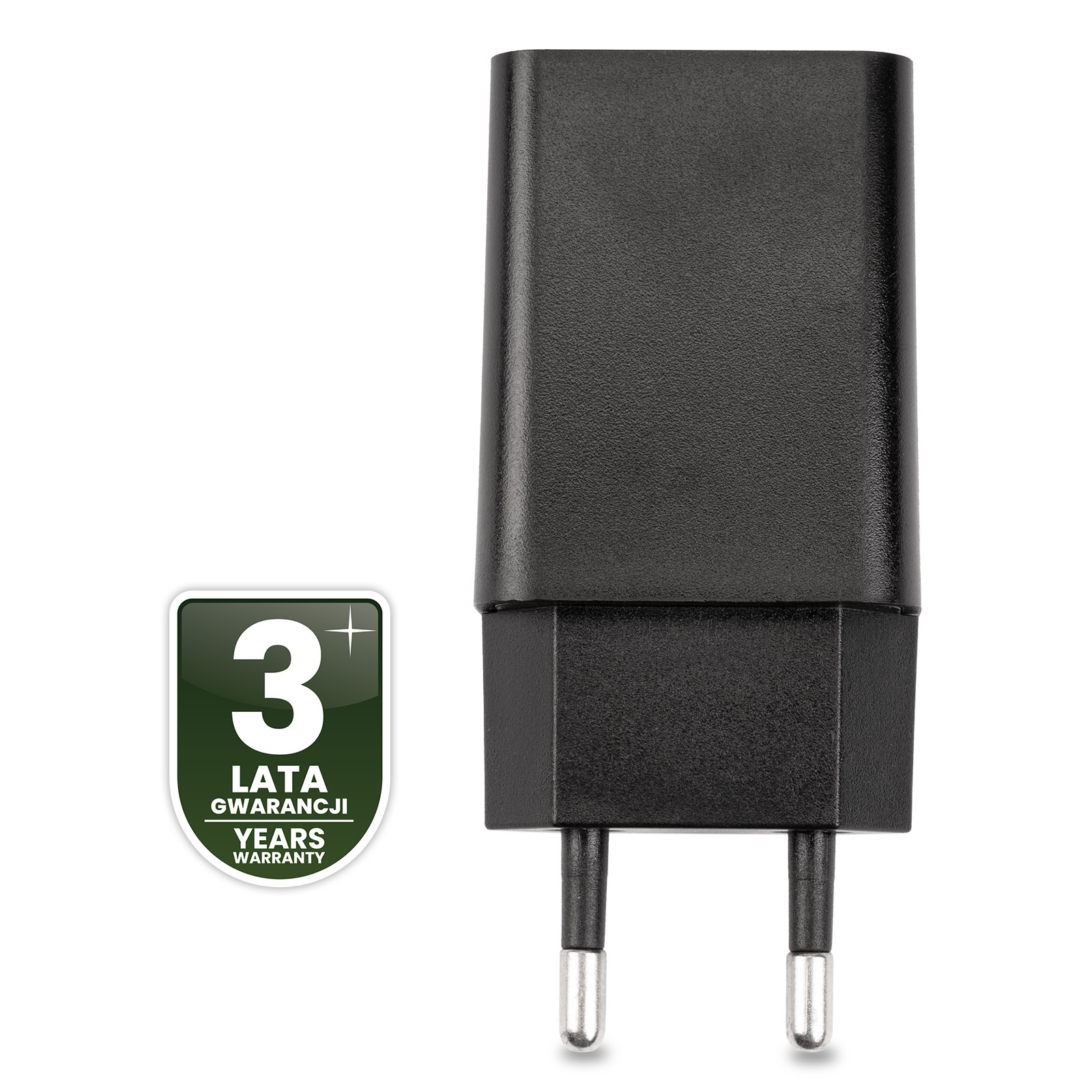 Ładowarka Zasilacz 1x USB 5V/1A DC Adapter Lampek Biurkowych Czarny Lumiled - trzecia cecha produktu