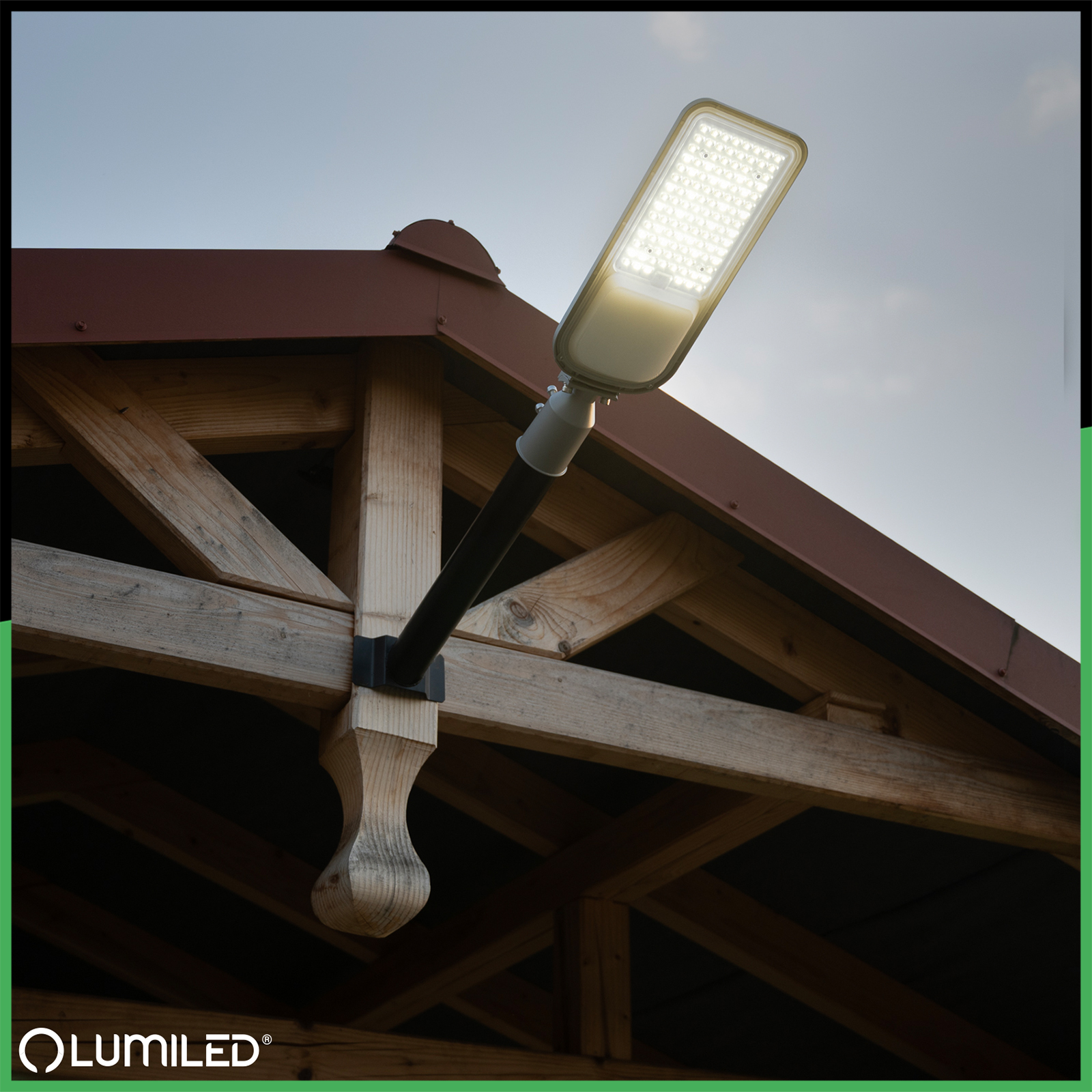 Lampa Uliczna LED LUXOS2 Przemysłowa Oprawa Drogowa 100W 14000lm 4000K IP65 ALS LUMILED - obszar zastosowań