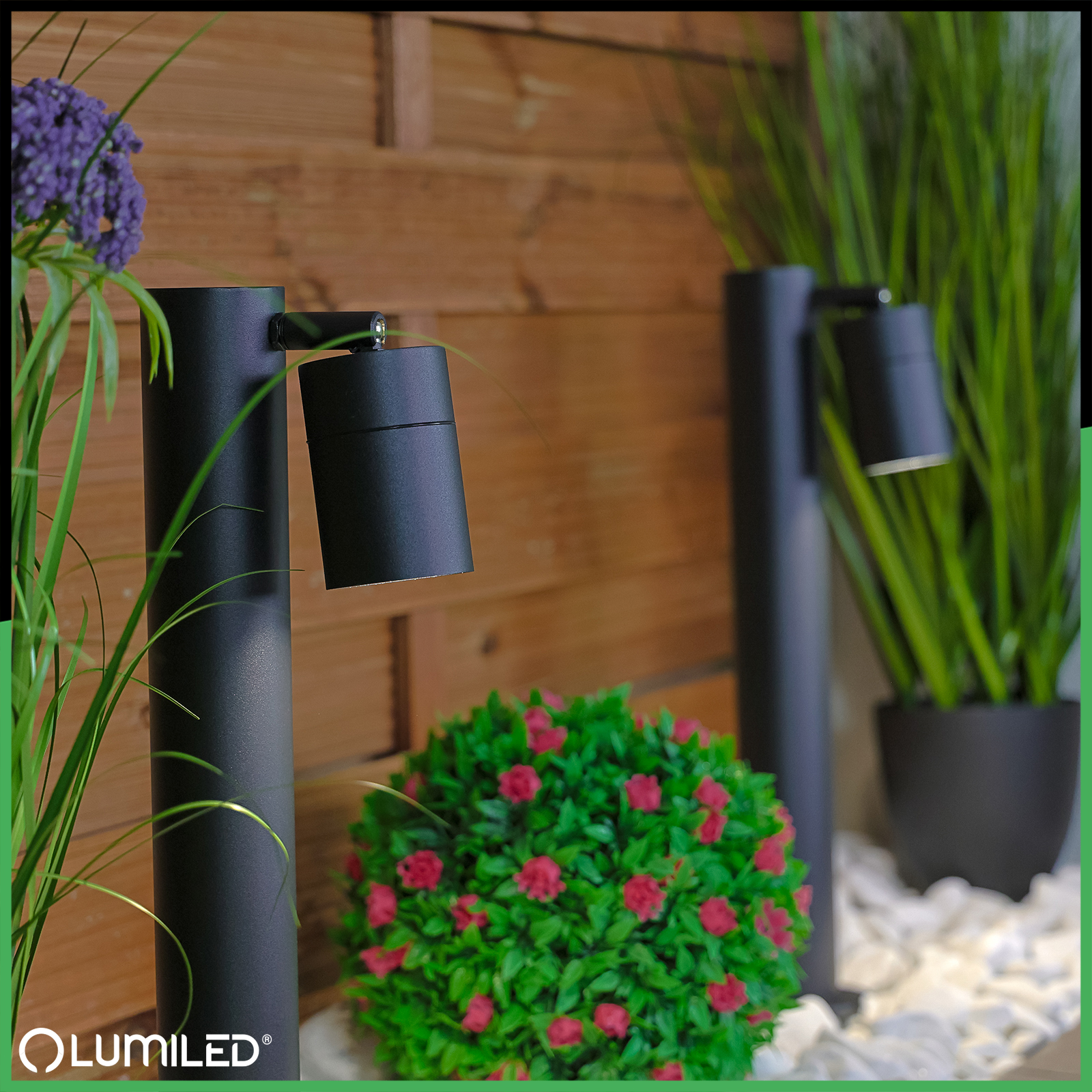 Lampa Ogrodowa Oprawa SŁUPEK Reflektor Zewnętrzny Stojąca 45 cm GU10 ASTI LUMILED - obszar zastosowań