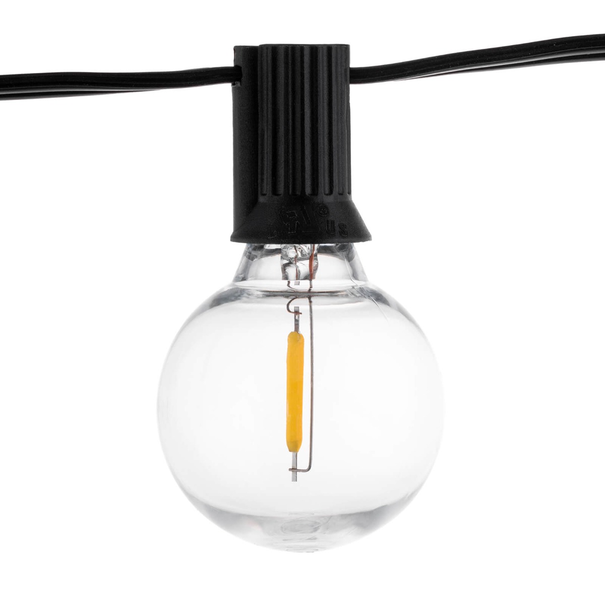 Girlanda Ogrodowa Zewnętrzna Łańcuch Świetlny 15,2m 30x LED Ozdobne Kuleczki 3000K + Pilot DOLLIS LUMILED - pierwsza cecha produktu