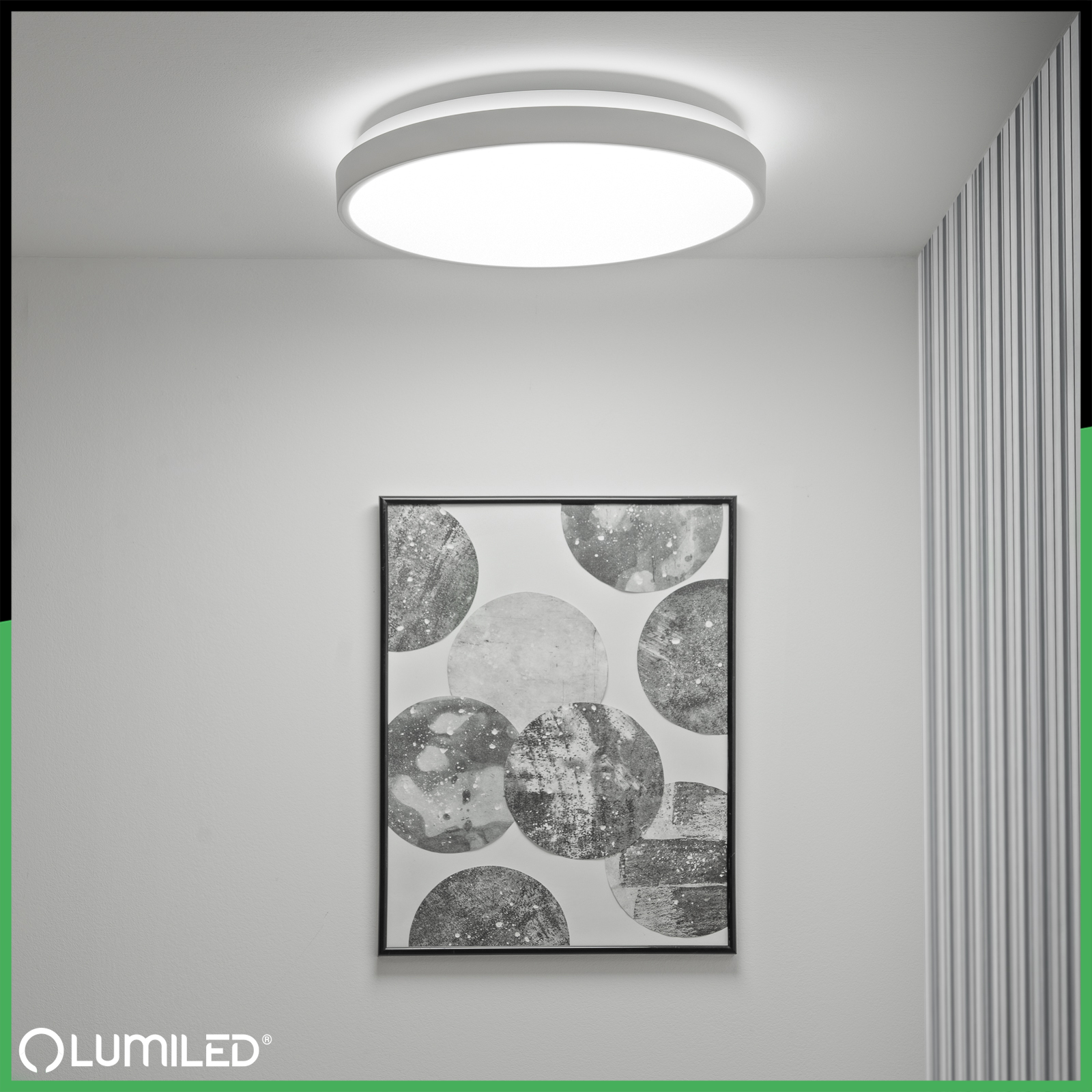 Plafon LED Lampa Sufitowa Natynkowa 36W 4000K CELIS Okrągły IP44 Biały Ring ALS LUMILED - obszar zastosowań