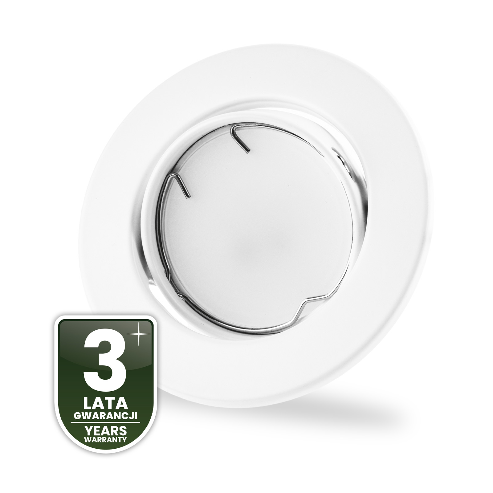 Oprawa HALOGENOWA Podtynkowa Ruchoma Okrągła AURELI Biała Blacha MR16 GU10 - czwarta cecha produktu