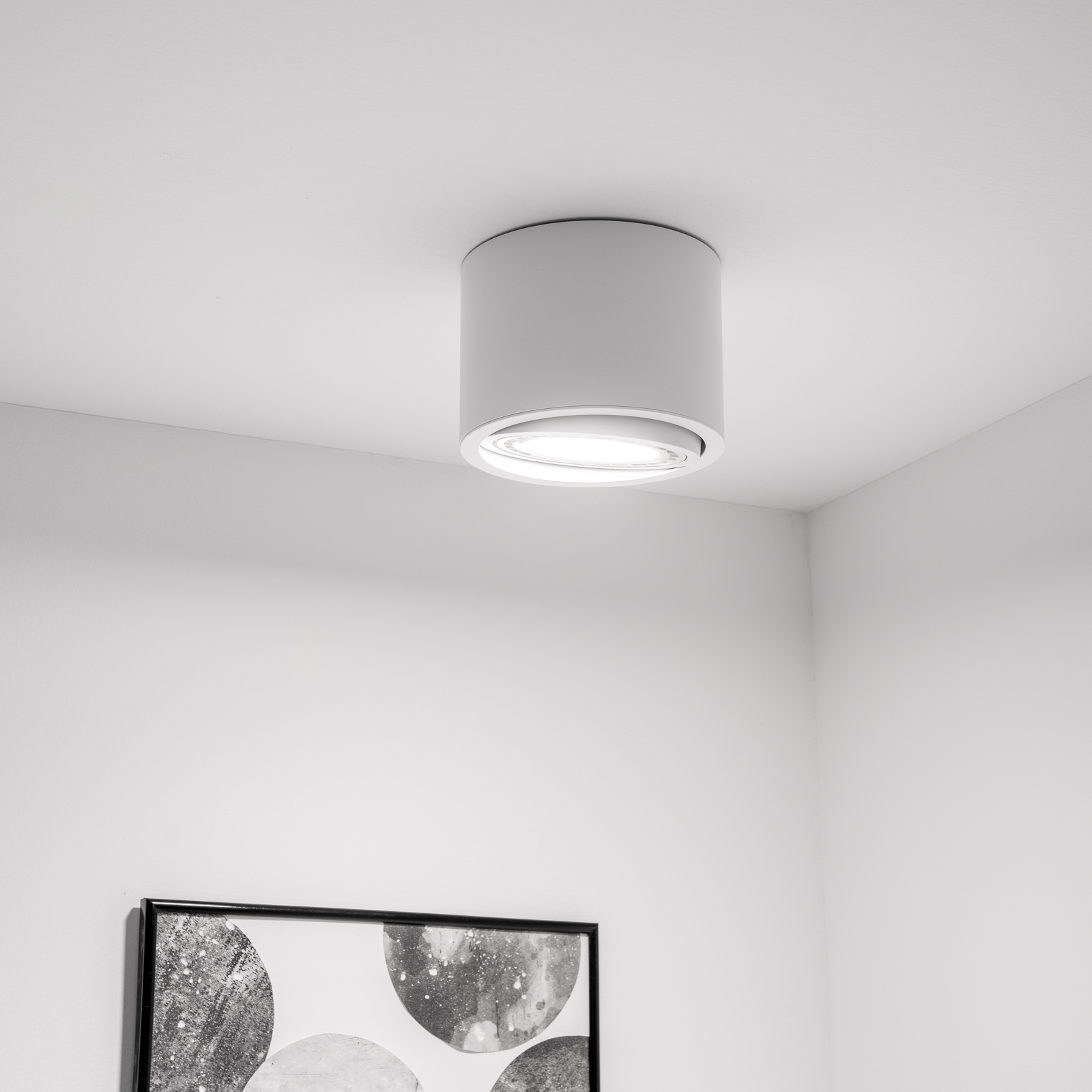 Oprawa Natynkowa HALOGENOWA 15W Spot Tuba Ruchoma Biała Żarówka LED GU10 ES111 COB 3000K LUMILED - trzecia cecha produktu