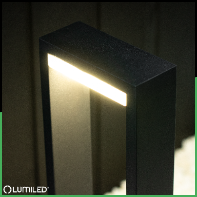 Lampa Ogrodowa Słupek Zewnętrzny Stojący LED 10W HOSTA 80cm LUMILED - pierwsza cecha produktu