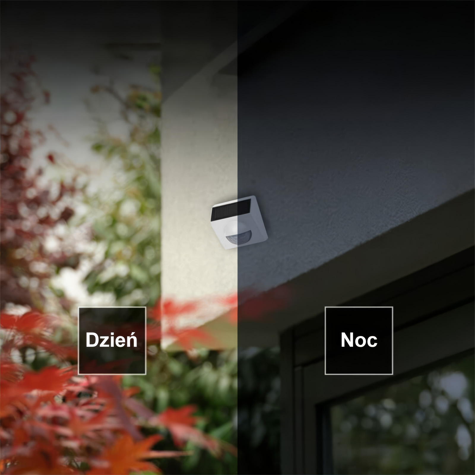 Czujnik Ruchu Zewnętrzny Solarny Bezprzewodowy 120° IP65 USB-C Biały SMART WiFi 2.4GHz Osram - trzecia cecha produktu