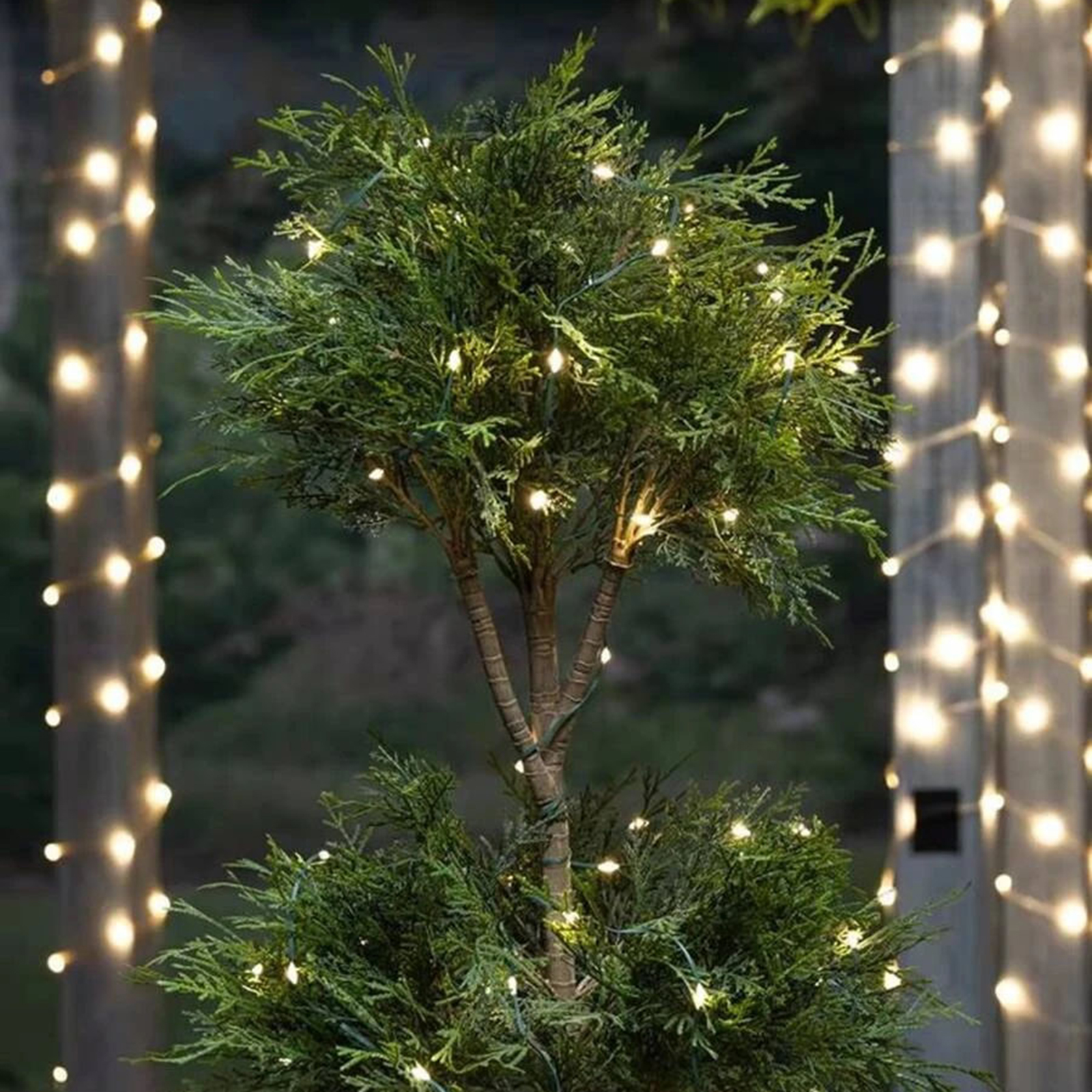 Girlanda Solarna Ogrodowa 7x LED Ozdobne Punkciki Świetliki ORNIS LUMILED - obszar zastosowań