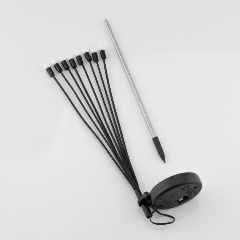Lampa Solarna Ogrodowa LED TULIO Wbijana Dekoracyjna Dmuchawiec Kuleczki RGB LUMILED - skład produktu