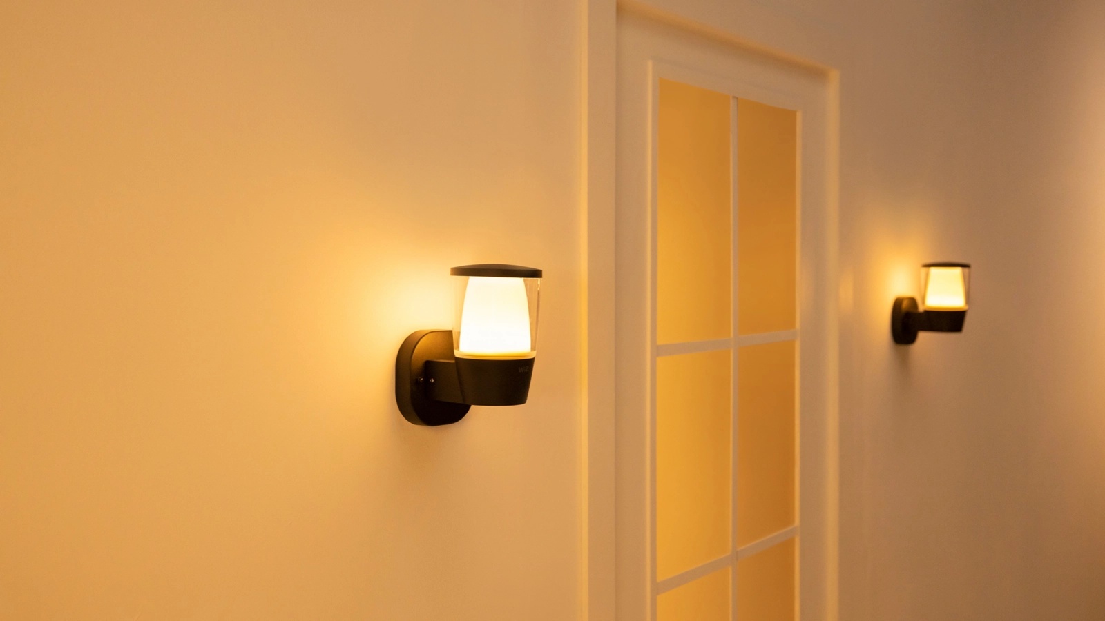 Kinkiet Ogrodowy LED Lampa Zewnętrzna 8.5W 650lm 2700-5000K RGB + TW Czarna Okrągła Inteligentna SMART WiFi Bluetooth Aplikacja ELPAS WiZ - obszar zastosowań