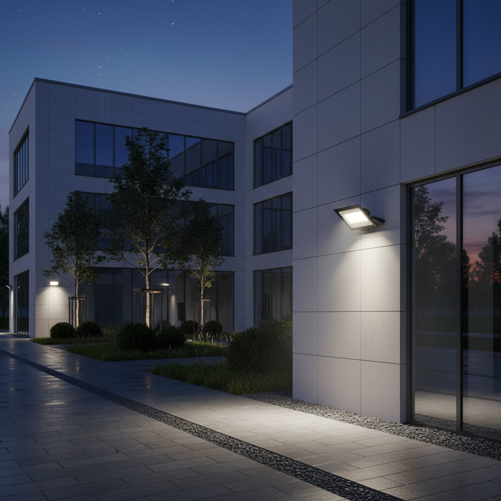 Naświetlacz LED Lampa Reflektor Halogen Zewnętrzny 200W 20000lm 4000K Neutralna Czarny IP65 Floodlight Osram - pierwsza cecha produktu