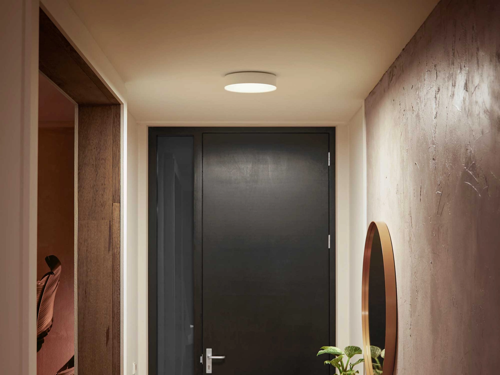 Plafon LED Lampa Sufitowa Natynkowa 9.6W 1220lm IP20 White Ambiance TW Biała 26cm Inteligentna SMART Zigbee Bluetooth Enrave Philips HUE - obszar zastosowań