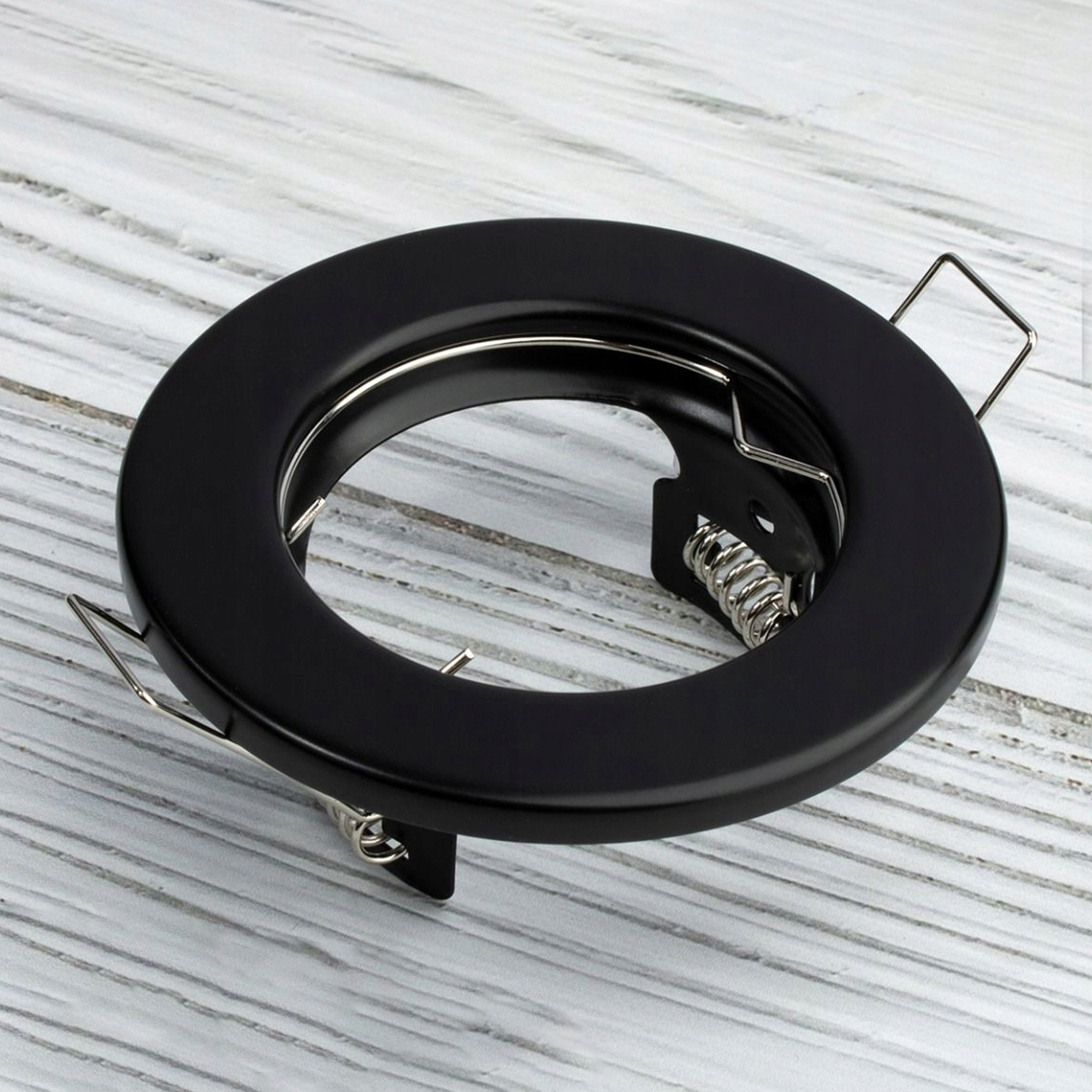 Oprawa Halogenowa Podtynkowa Okrągła Czarna GU10 MR16 ARDALI LUMILED - pierwsza cecha produktu