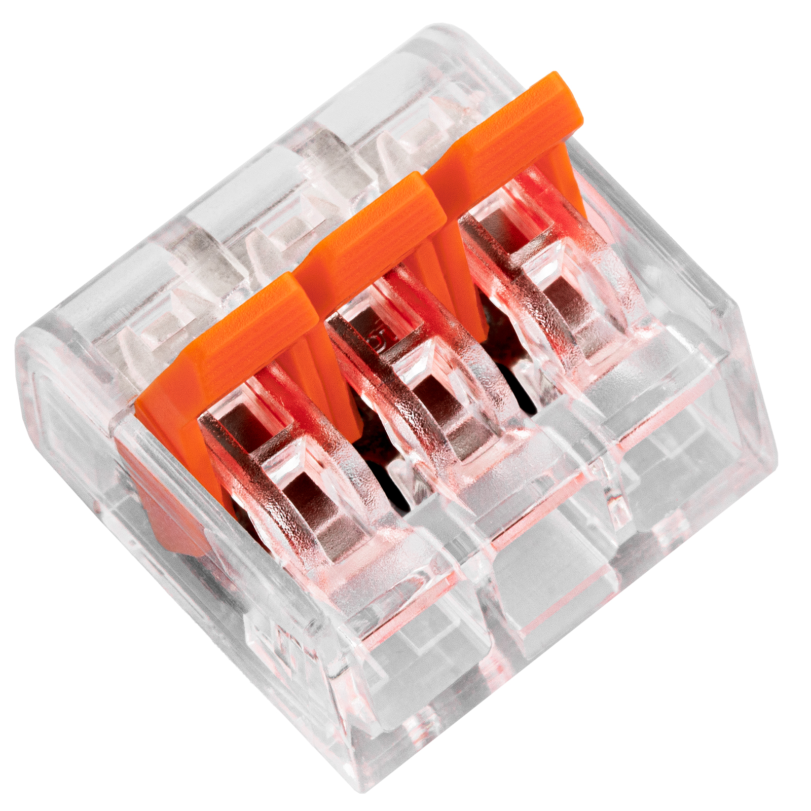 Szybkozłączka Elektryczna na Drut 3x4mm 3 Torowa 32A 450V 10 Szt Lumiled - pierwsza cecha produktu