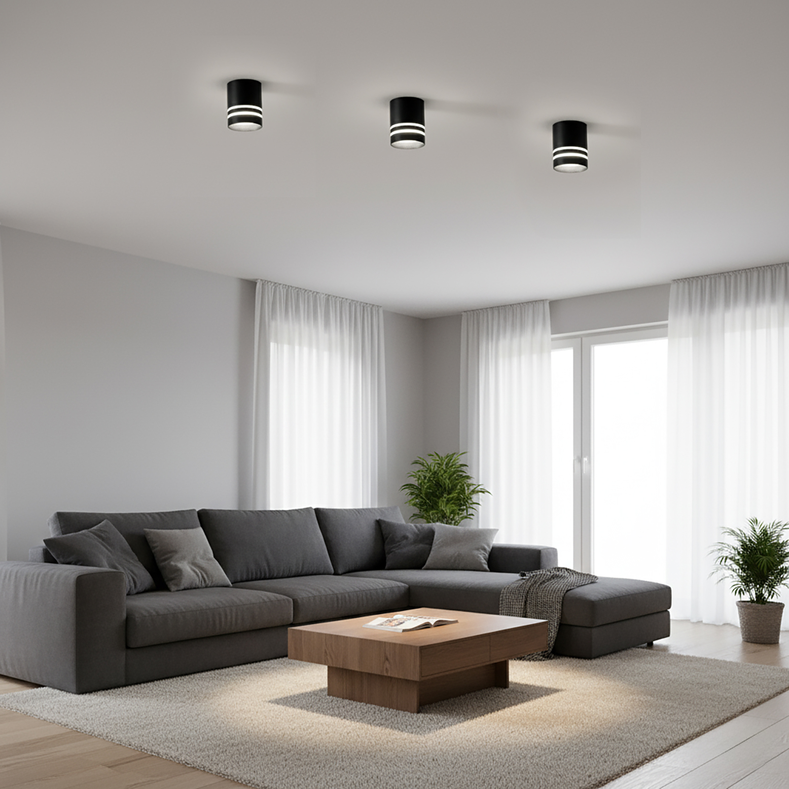 Oprawa Natynkowa HALOGENOWA Spot Tuba ARISA GU10 Okrągła Czarna 80mm LUMILED - obszar zastosowań