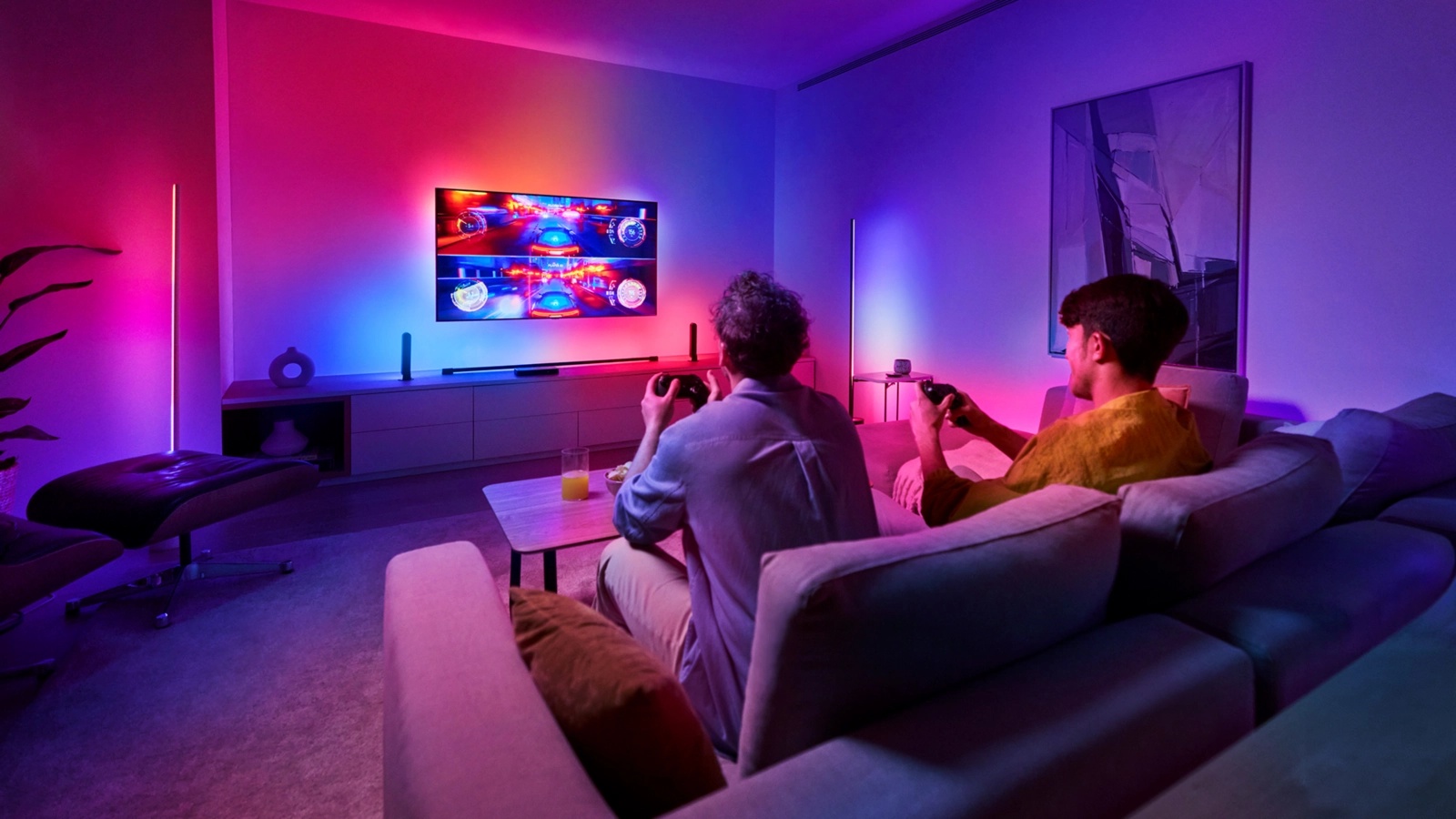 Centralka Sync Box HDMI 2.1 8K 4K Czarna Inteligentna SMART Zigbee Bluetooth Entertainment Play Philips HUE - obszar zastosowań