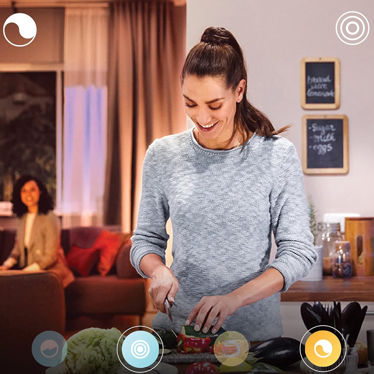 Żarówka LED E14 Kulka P45 5.1W = 40W 470lm 2000-6500K CCT + RGB SMART Inteligentna Bluetooth ZigBee White and Color Ambiance Philips HUE - trzecia cecha produktu