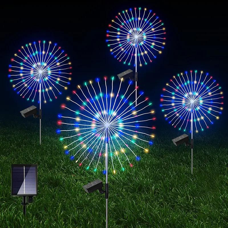 Lampa Solarna Ogrodowa LED LOTUS Wbijana Dekoracyjna Dmuchawiec Fajerwerki RGB LUMILED - obszar zastosowań