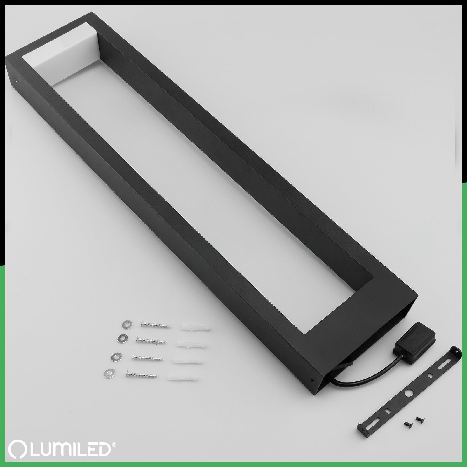 Lampa Ogrodowa Słupek Zewnętrzny Stojący LED 10W HOSTA 60cm LUMILED - skład produktu