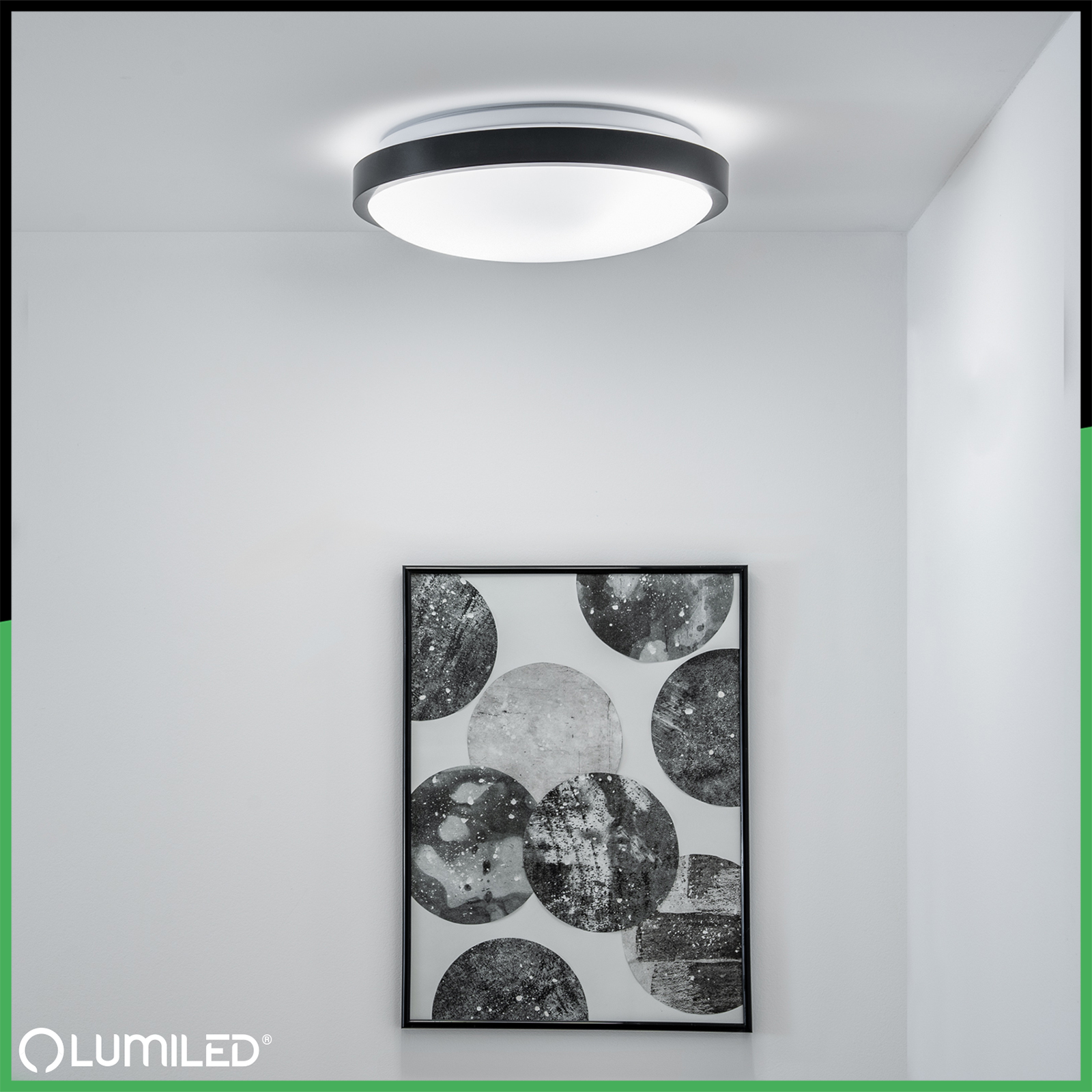 Plafon LED Lampa Sufitowa Natynkowa 2x E27 DUALIO Okrągły IP44 30cm LUMILED - obszar zastosowań