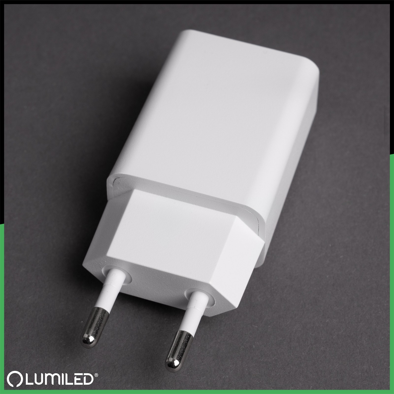 Ładowarka Zasilacz 1x USB 5V/1A DC Adapter Lampek Biurkowych Biały Lumiled - skład produktu