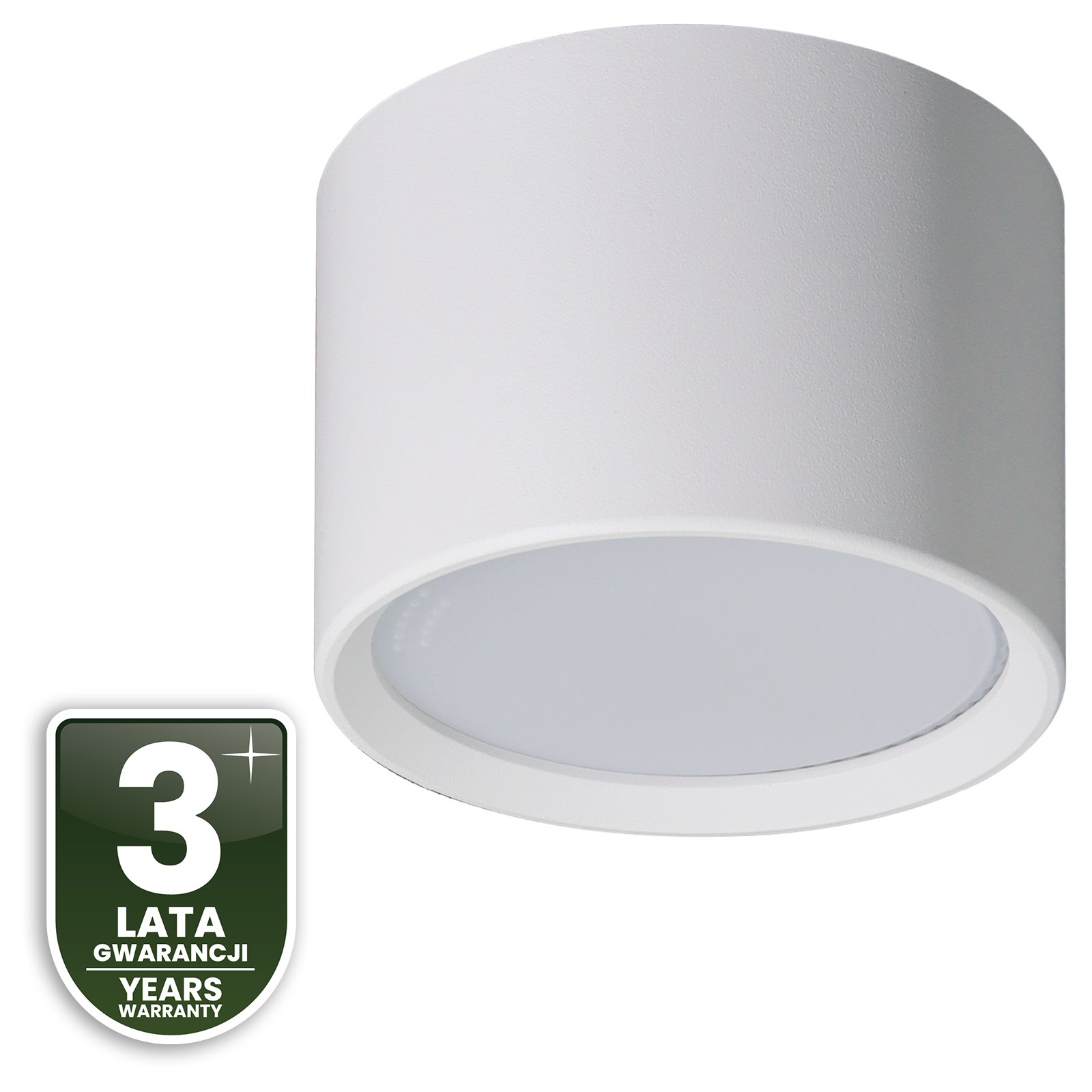 Oprawa HALOGENOWA Natynkowa SUNLA Tuba Gx53 LED Spot Kinkiet Sufitowa Walec Biały LUMILED - czwarta cecha produktu