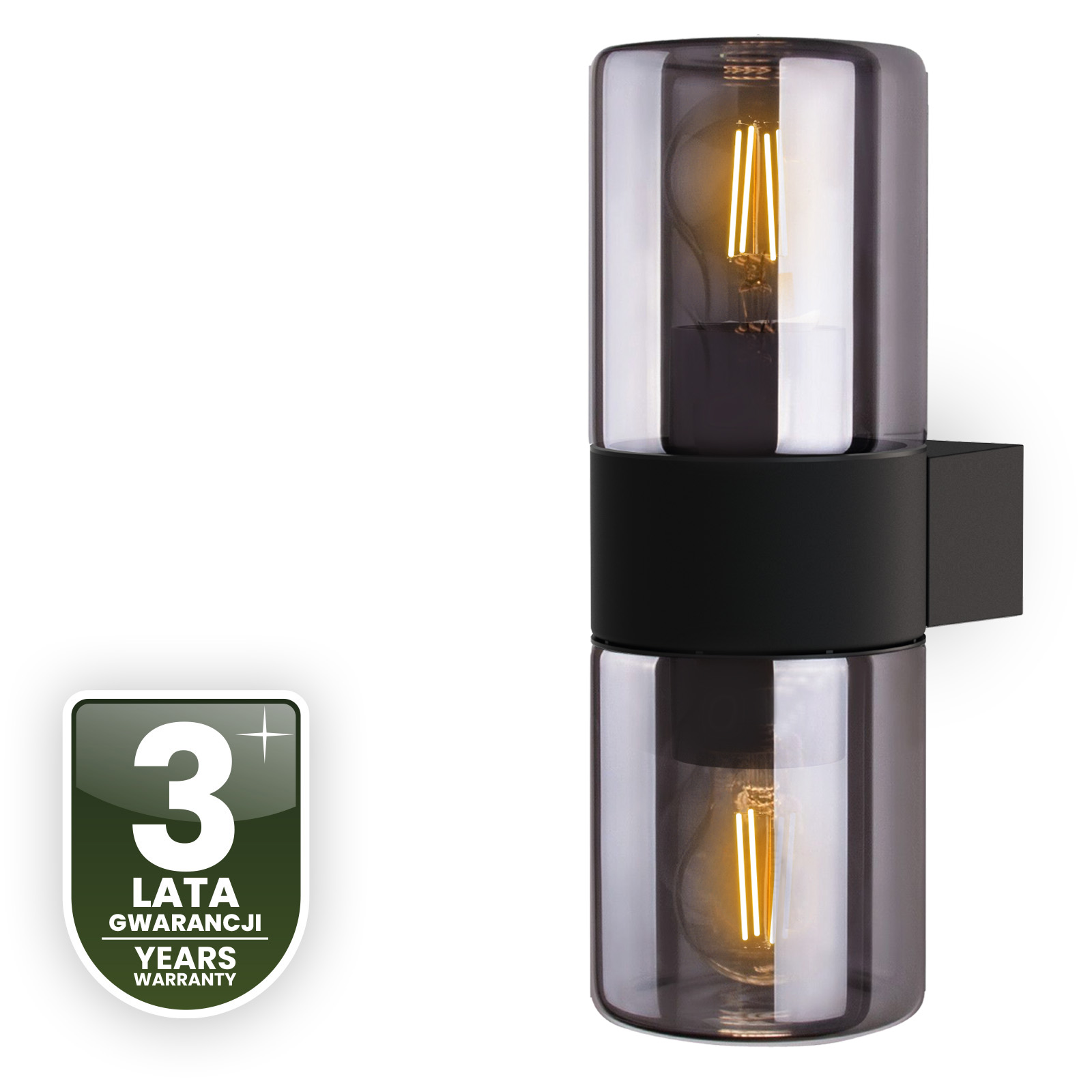 Lampa Ogrodowa Ścienna Zewnętrzna Kinkiet Elewacyjny 2x E27 SALVIA LUMILED - czwarta cecha produktu