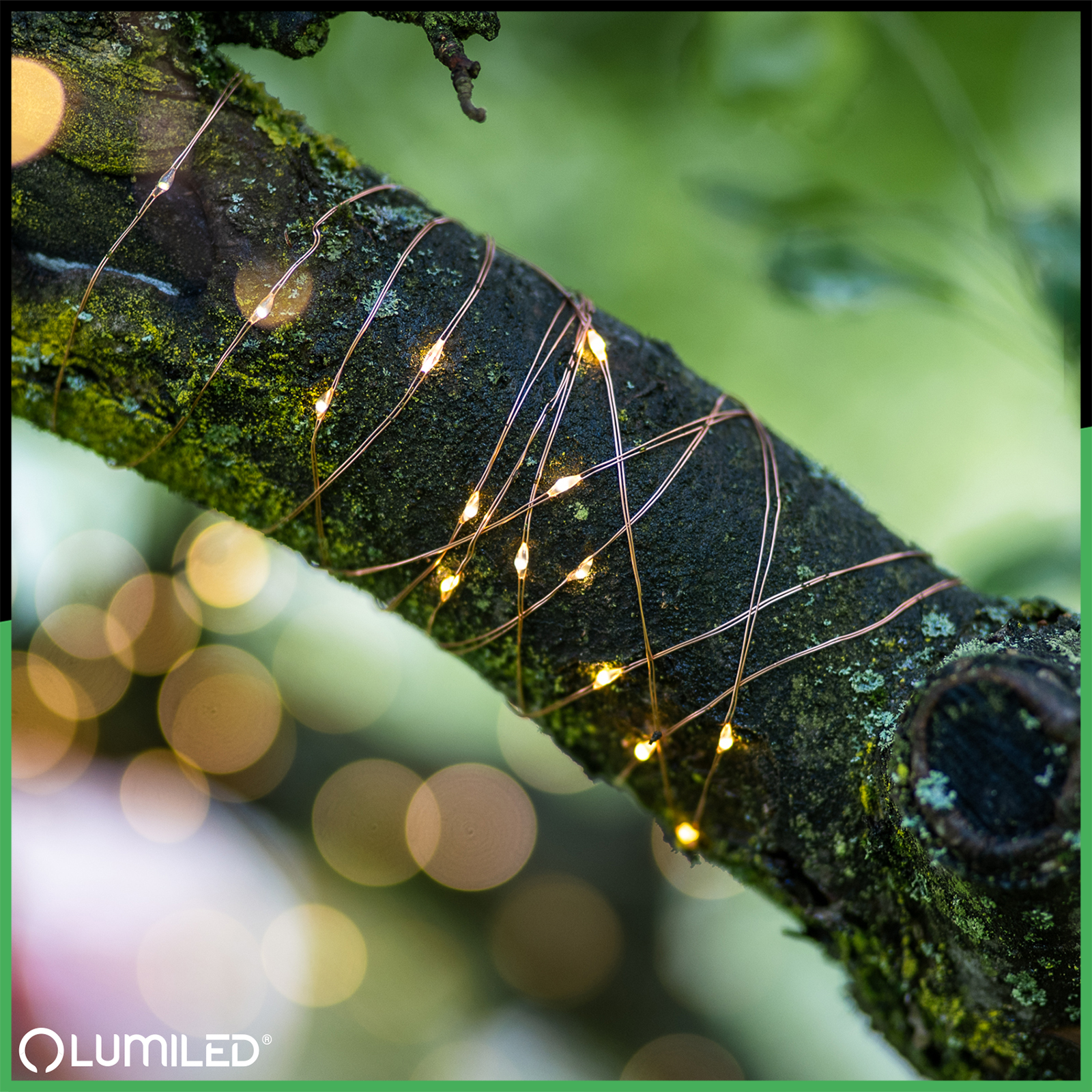 Girlanda Solarna Ogrodowa 100x LED  Ozdobne Druciki 12m 2700K Ciepła + PILOT FILO LUMILED - czwarta cecha produktu