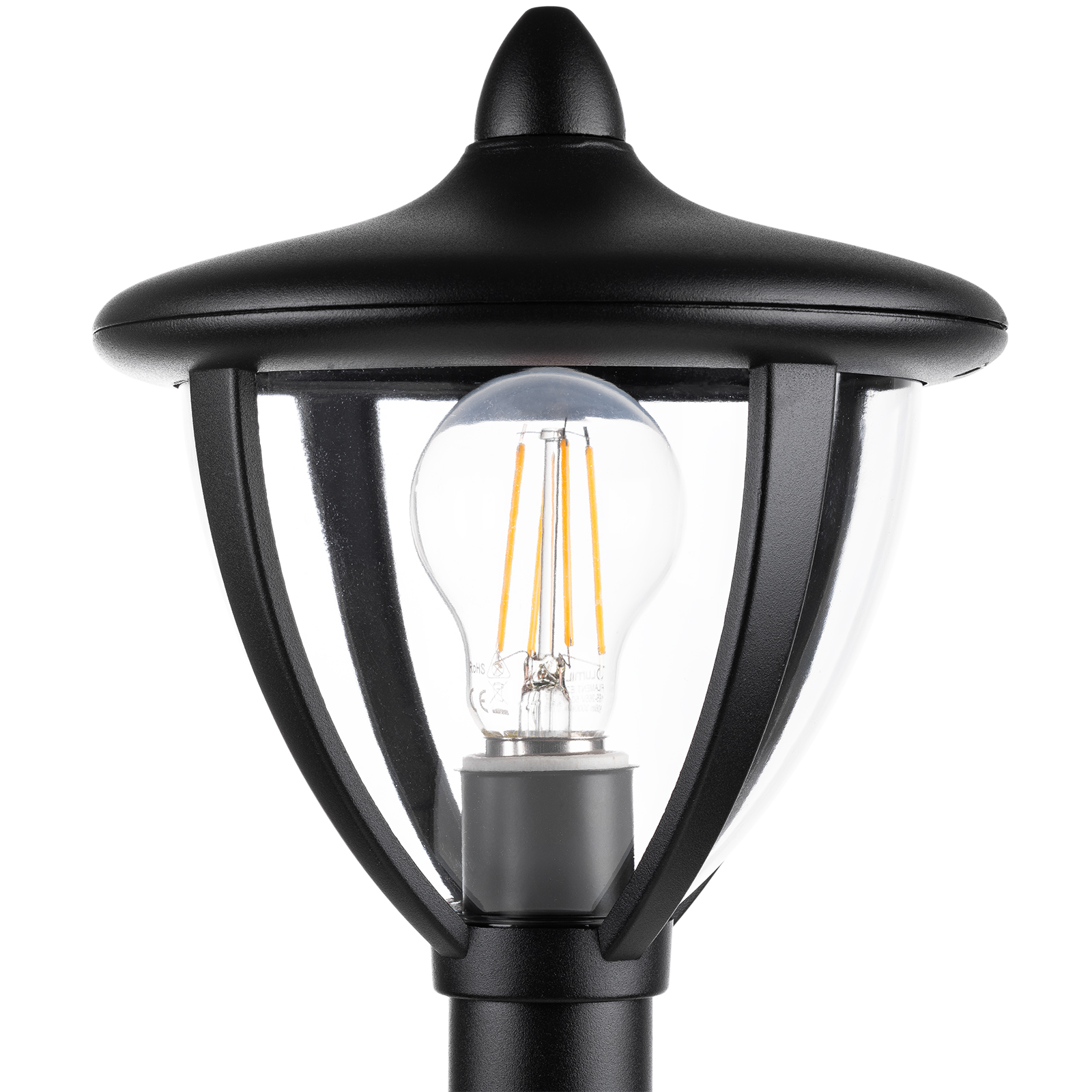 Lampa Ogrodowa Słupek Zewnętrzny Stojący E27 LED Latarnia ARETOS 60cm LUMILED - trzecia cecha produktu