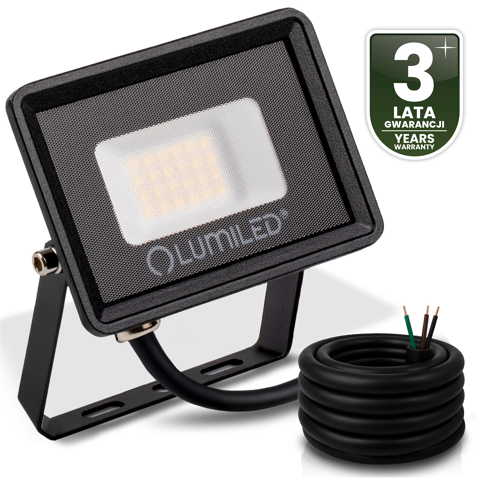 Naświetlacz LED ZONER 20W 1800LM 4000K IP65 Czarny LUMILED - czwarta cecha produktu