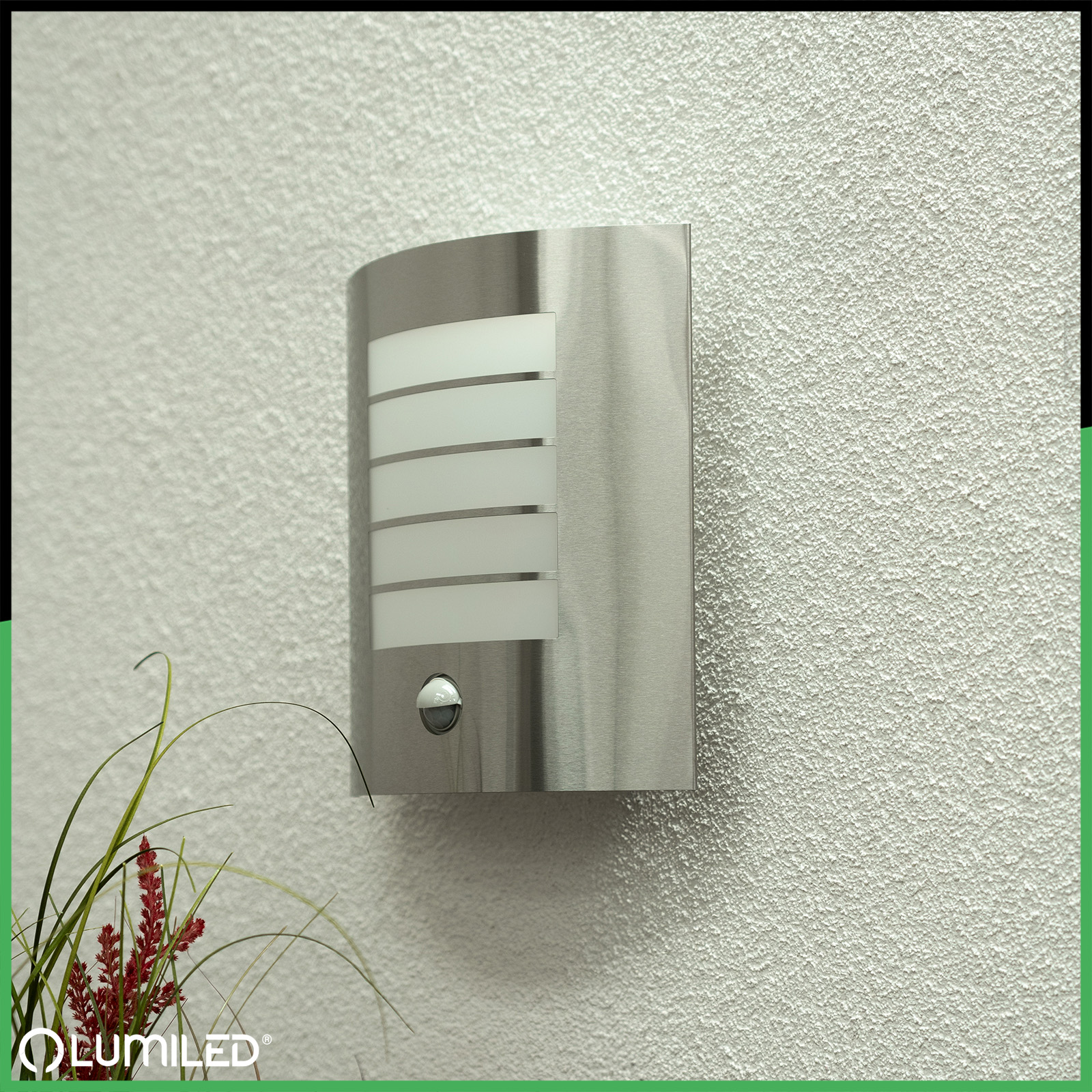 Kinkiet Ogrodowy Elewacyjny Lampa Zewnętrzna E27 NIGELLA z Czujnikiem Ruchu i Zmierzchu - obszar zastosowań