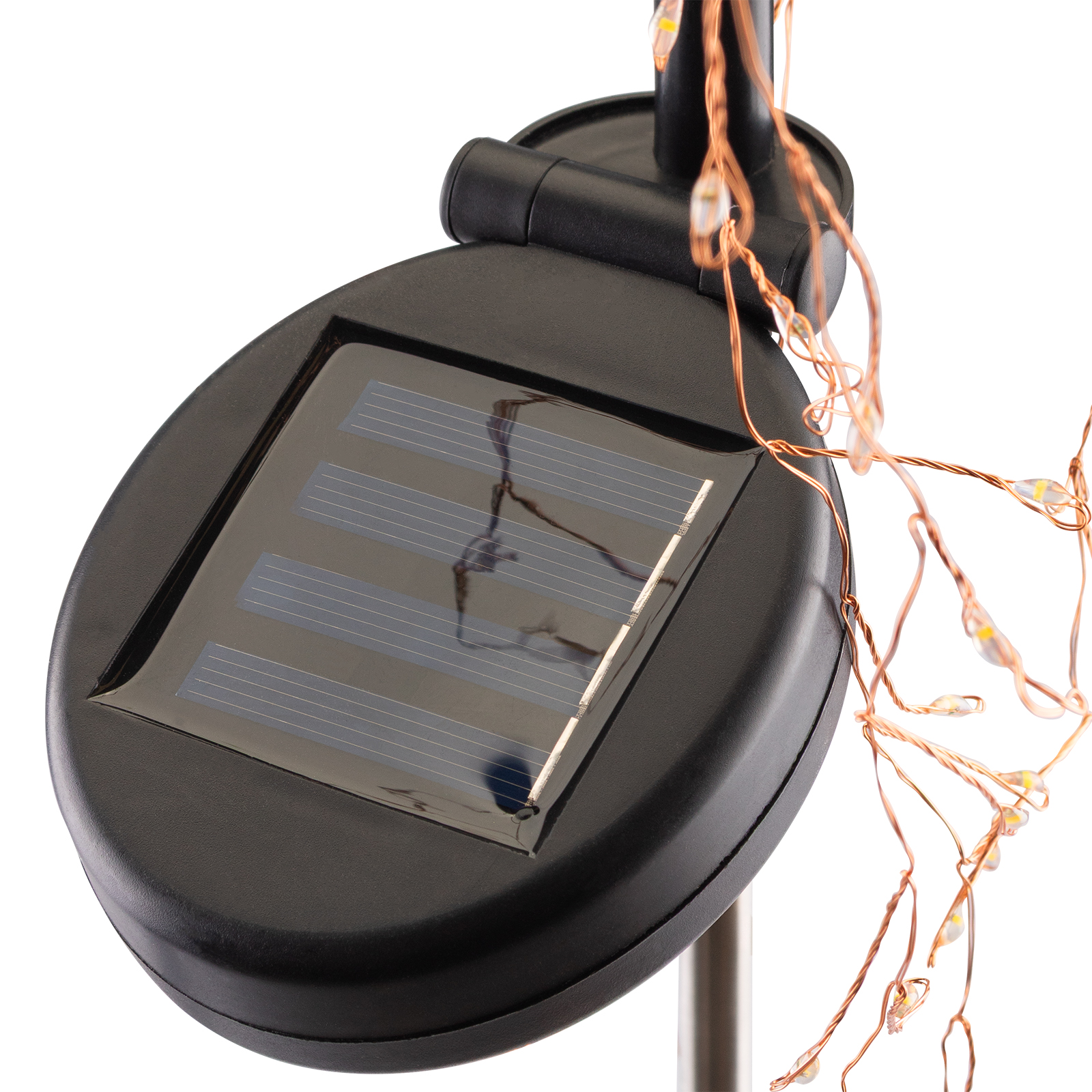 Lampa Solarna Ogrodowa LED ADONIS 2700K Wbijana Dekoracyjna Drzewko Efekt Wodospadu LUMILED - pierwsza cecha produktu