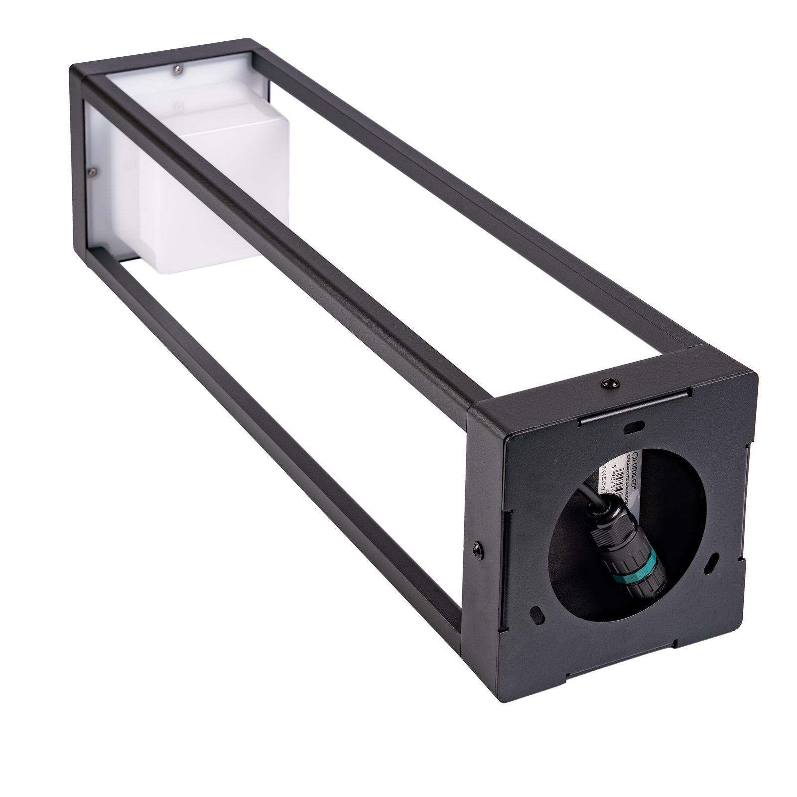 Lampa Ogrodowa Słupek Zewnętrzny Stojący LED 12W 3000K 80cm Czarny QUERCUS LUMILED - druga cecha produktu
