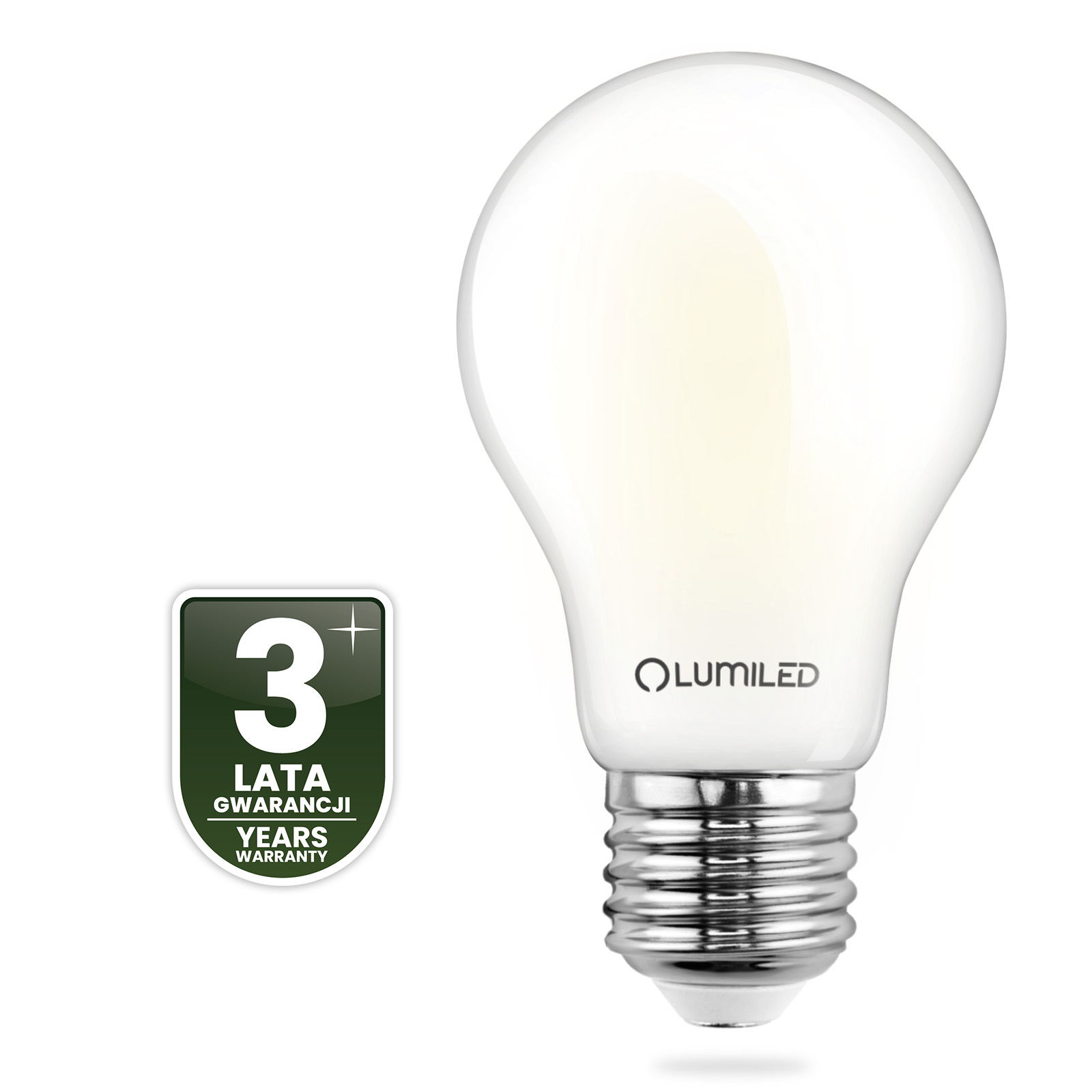 6x Żarówka LED E27 A60 11W = 100W 1521lm 4000K Neutralna 360° FILAMENT LUMILED - czwarta cecha produktu