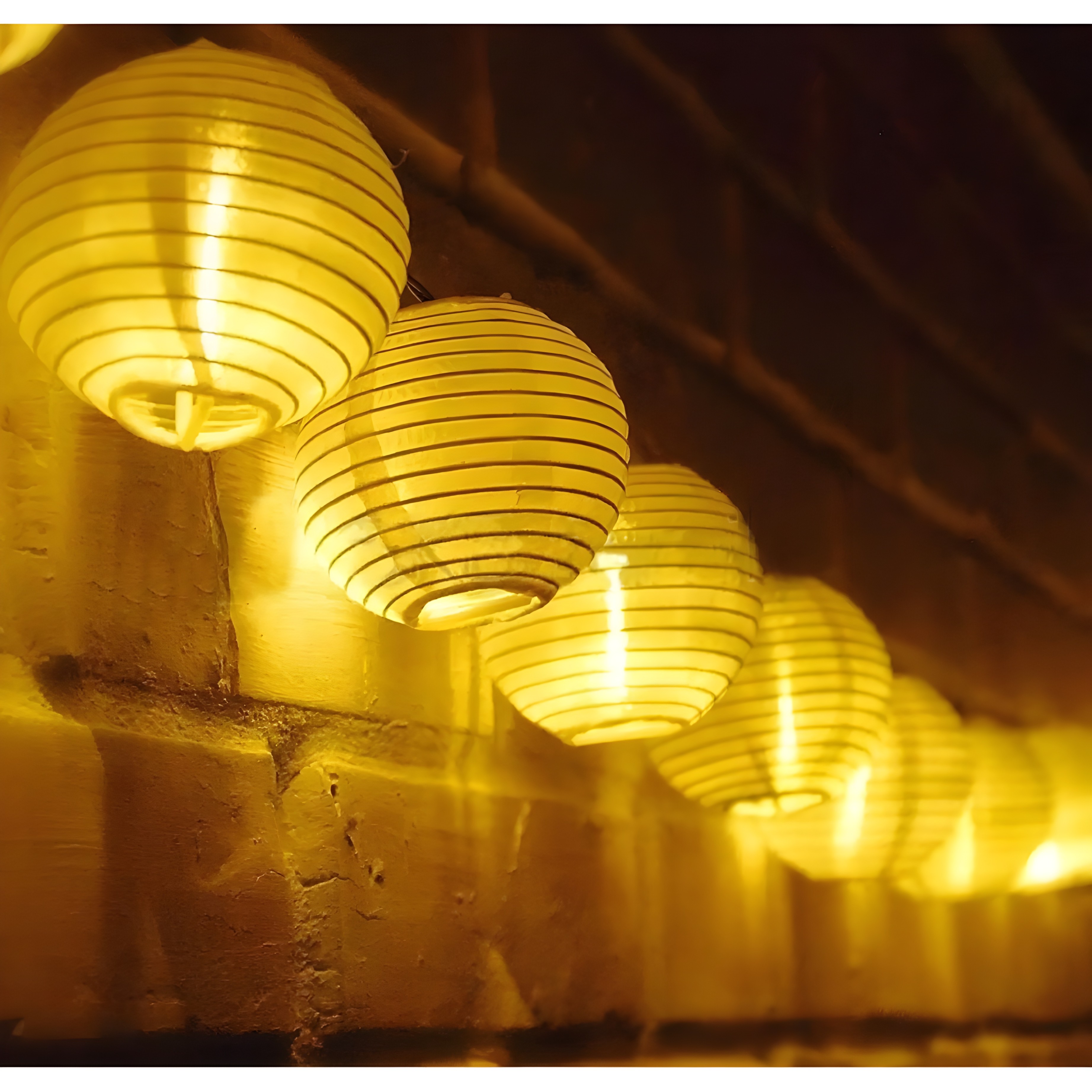 Girlanda Solarna Ogrodowa 20x LED Ozdobne Lampiony 7.59m Ciepła 3000K RISA LUMILED - czwarta cecha produktu