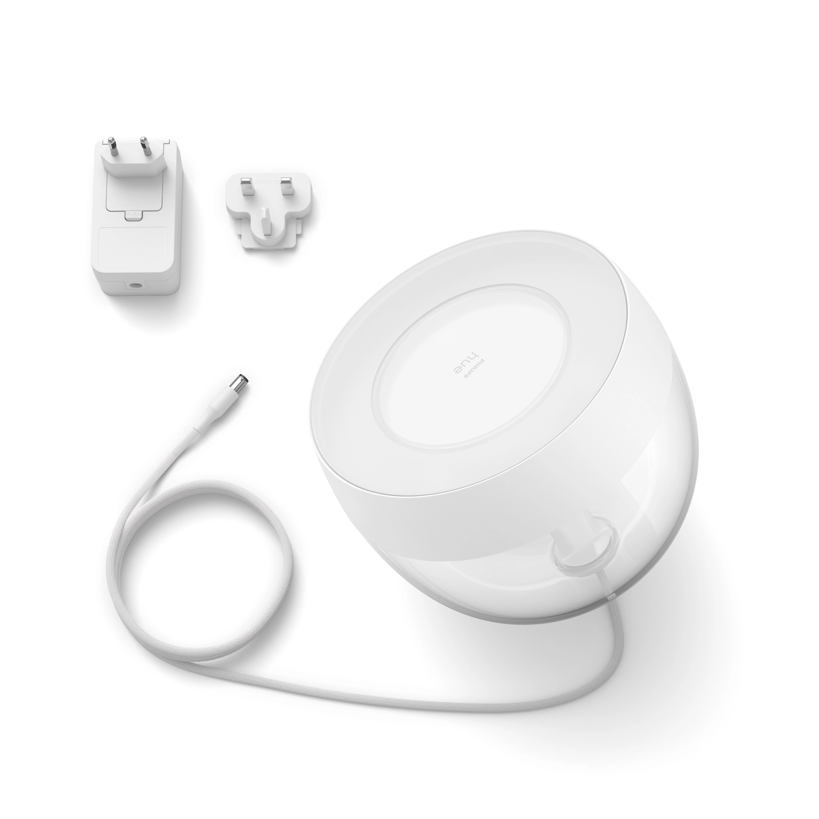 Lampka Biurkowa LED Nocna 8.2W 570lm IP20 White and Color Ambiance RGB + TW Przezroczysta Inteligentna SMART Zigbee Bluetooth Iris Philips HUE - skład produktu