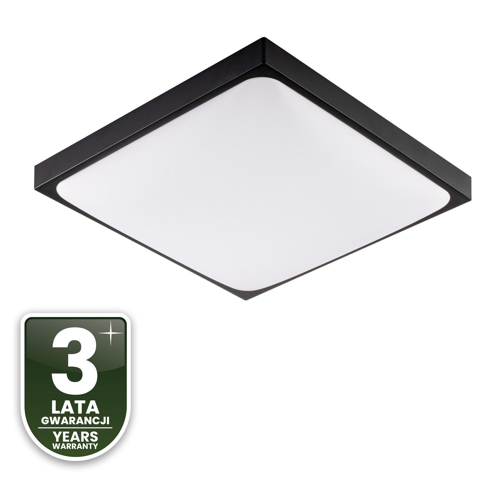 Plafon LED Lampa Sufitowa Natynkowa 2x E27 DUALIO Kwadratowy IP44 30cm LUMILED - czwarta cecha produktu