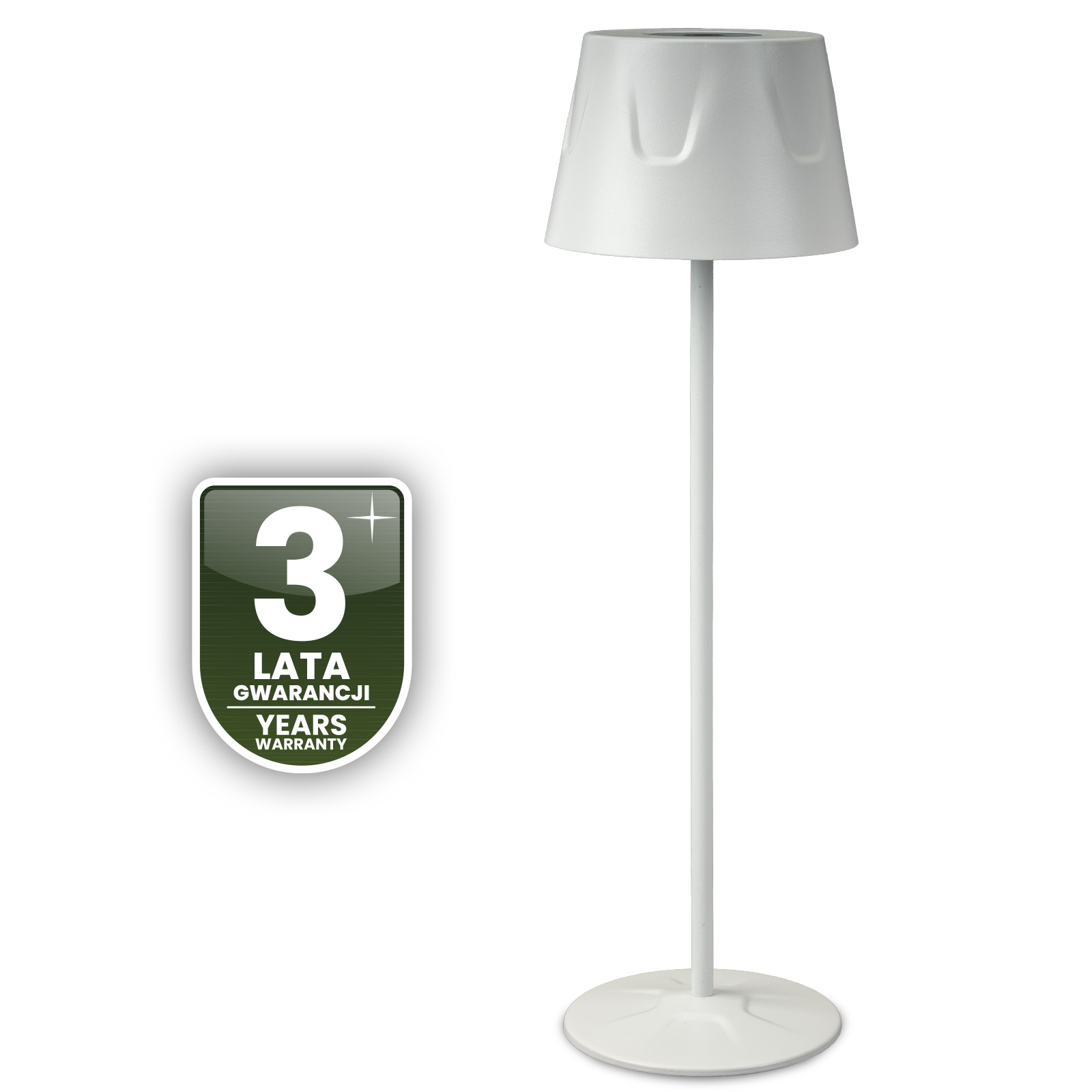 Lampa Ogrodowa LED Stojąca Ozdobna Stołowa Nocna USB Ściemnialna Dotykowa Biała FIORA LUMILED - czwarta cecha produktu