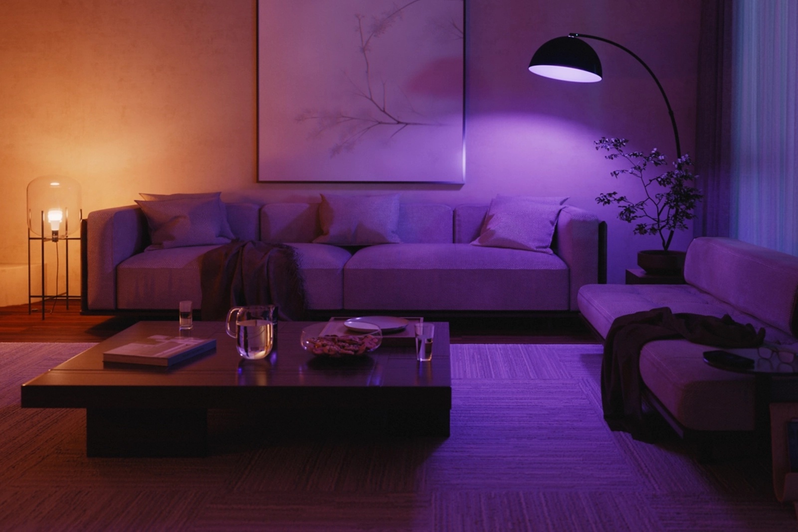 2x Żarówka LED E27 A60 9W = 75W 1100lm 2000-6500K CCT + RGB SMART Inteligentna Bluetooth ZigBee White and Color Ambiance + Mostek BRIDGE + Czujnik Kontaktu Otwarcia/Zamknięcia + Czujnik Ruchu Secure Philips HUE - czwarta cecha produktu