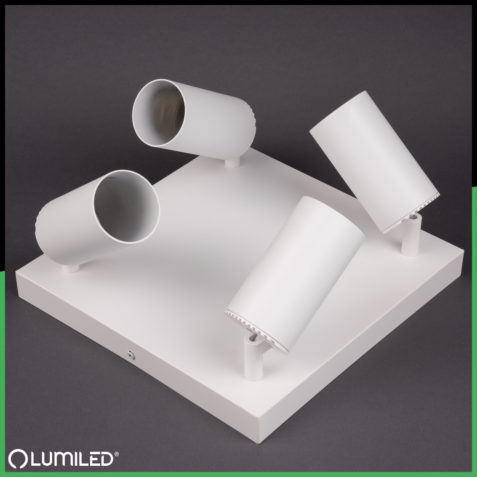 Lampa Sufitowa Plafon SPOT TUBA Reflektor Oprawa Halogenowa 4x GU10 TABULA LUMILED - skład produktu