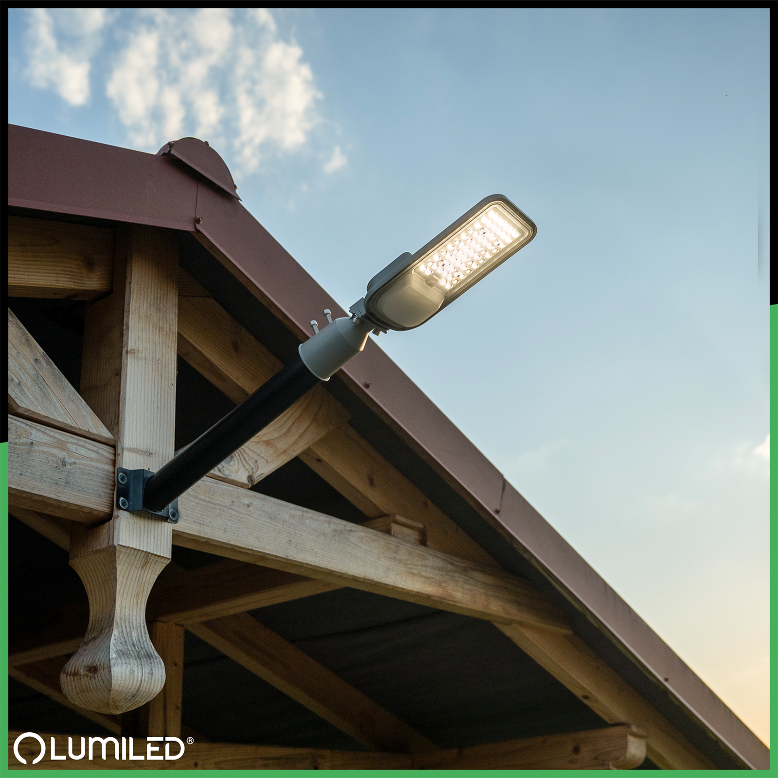 Lampa Uliczna LED LUXOS2 Przemysłowa Oprawa Drogowa 50W 7000lm 4000K IP65 ALS LUMILED - obszar zastosowań
