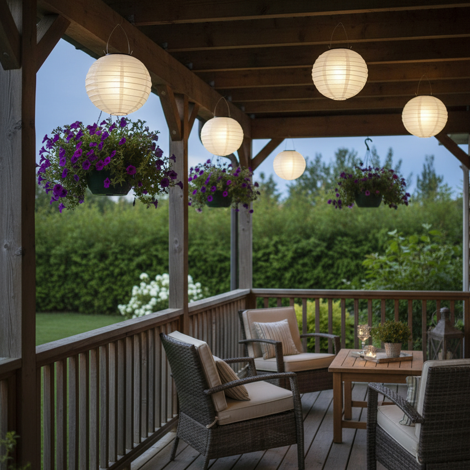 Lampa Solarna Ogrodowa LED FELISI Lampion Origami Latarenka 20cm LUMILED - trzecia cecha produktu