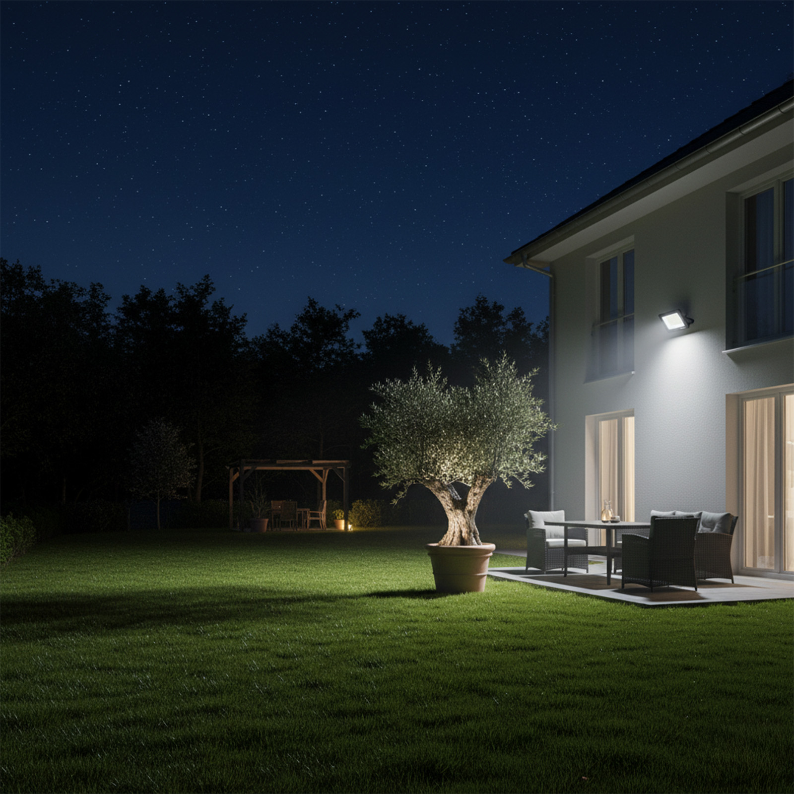 Naświetlacz LED Halogen Zewnętrzny Reflektor 30W 4000K 2700lm IP65 FLOODLIGHT LUX OSRAM - obszar zastosowań