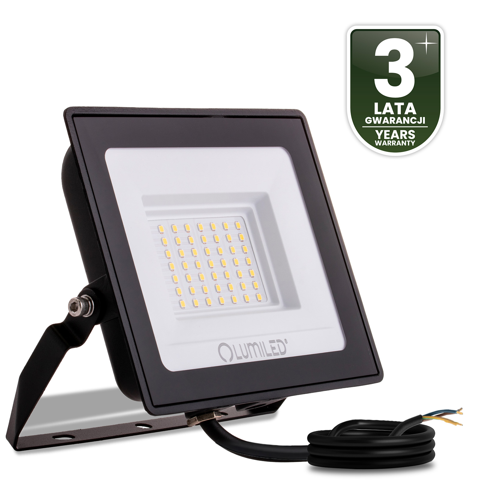 Naświetlacz LED Lampa 2x 50W Robocza Statyw Budowlany 4000K - czwarta cecha produktu