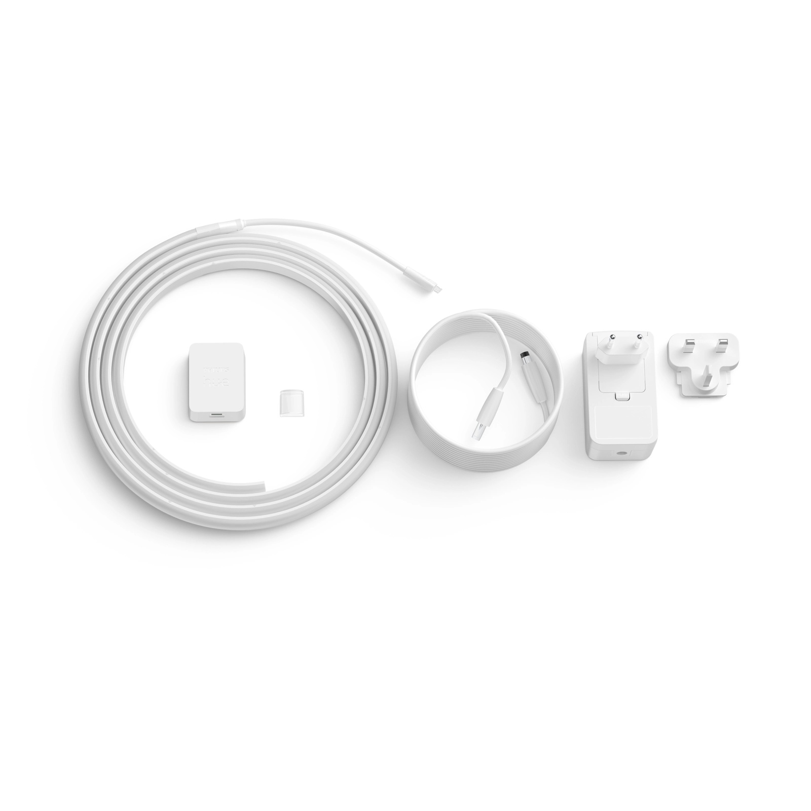 Taśma LED Pasek NEON 2m 20W 1800lm IP20 White and Color Ambiance RGB + TW Biała Inteligentna SMART Zigbee Bluetooth LightStrip Gradient Philips HUE - skład produktu