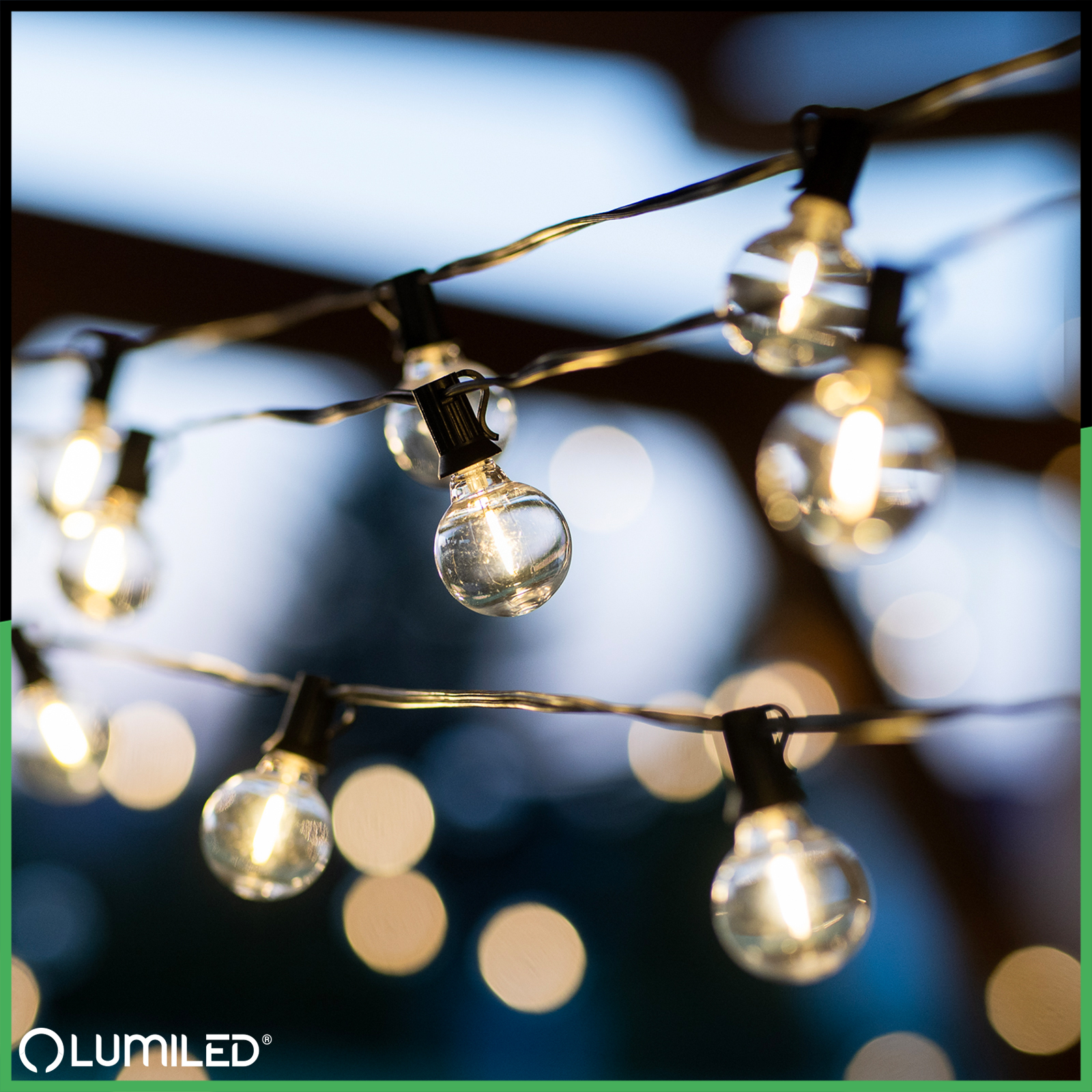 Girlanda Solarna Ogrodowa 30x LED Ozdobne Kuleczki 15,05m 2700K Ciepła + Pilot CALLIS2 LUMILED - druga cecha produktu