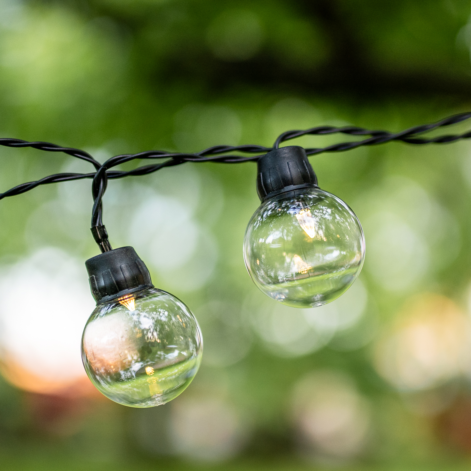 Girlanda Solarna Ogrodowa 30x LED Ozdobne Kuleczki 10,6m Ciepła 3000K GLADI 2 LUMILED - trzecia cecha produktu