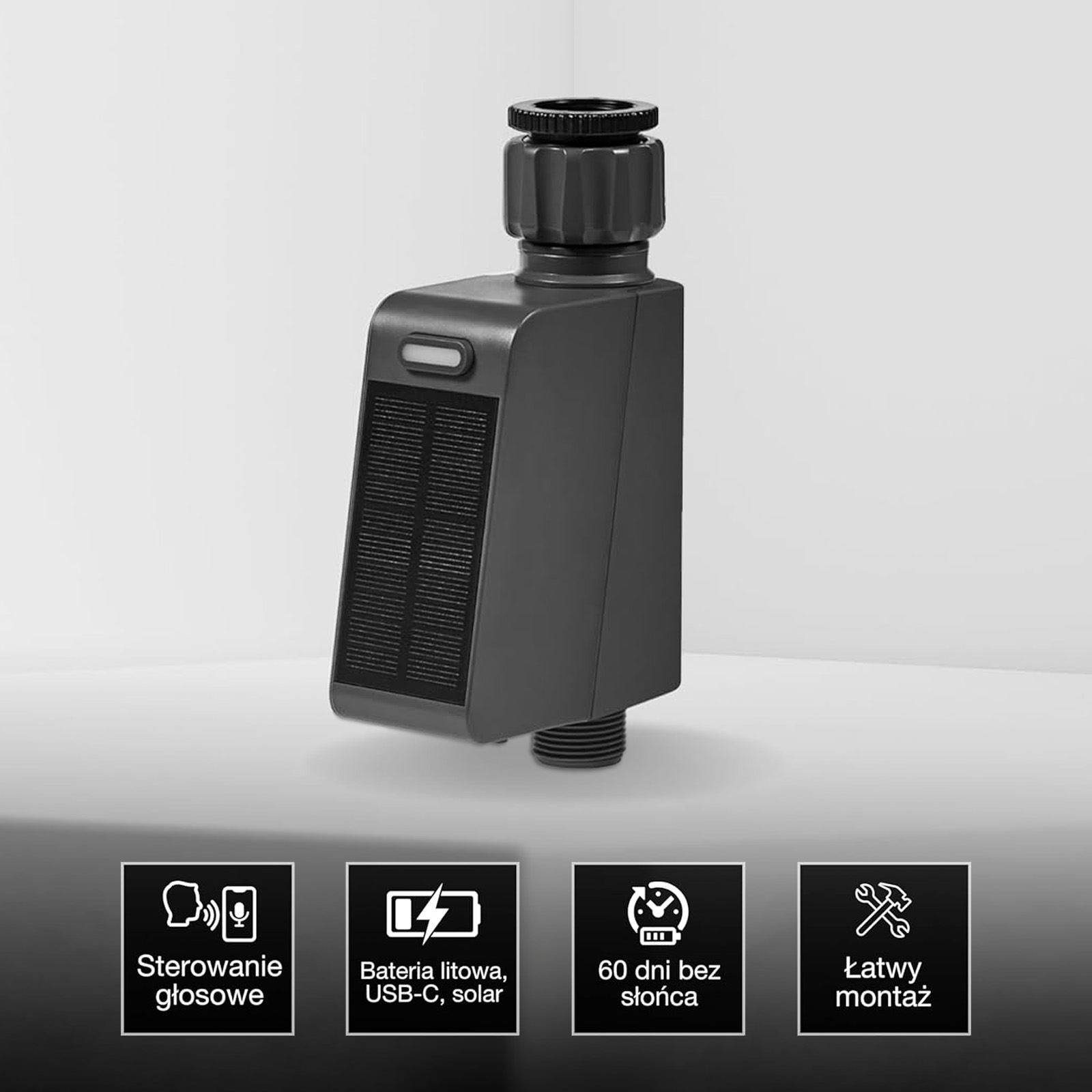 Sterownik Zawór do Węża ogrodowego Solarny Sterowanie Nawadnianiem Osram SMART WiFi - trzecia cecha produktu