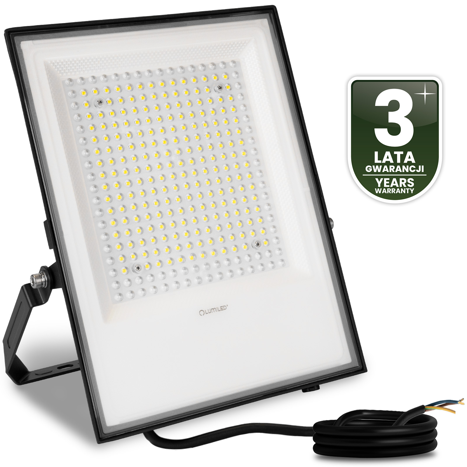 Naświetlacz LED Zewnętrzny BRIGHT Wodoodporny 200W 22000lm 4000K LUMILED - czwarta cecha produktu